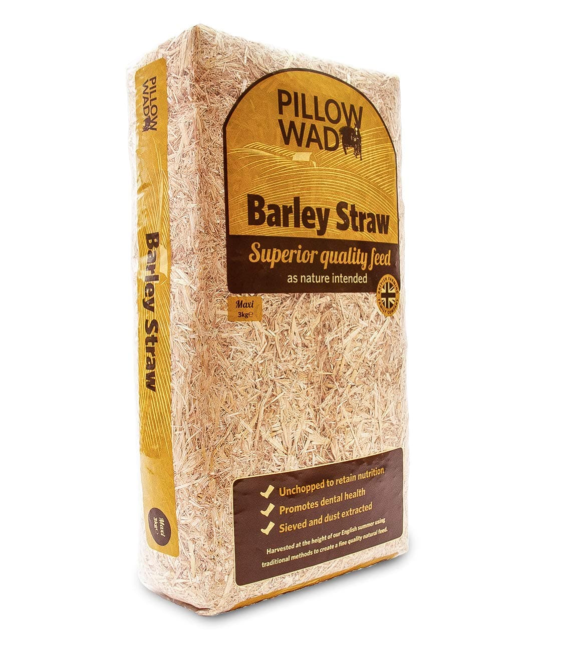 Maxi Barley Straw, 3 Kg, Pack of 3