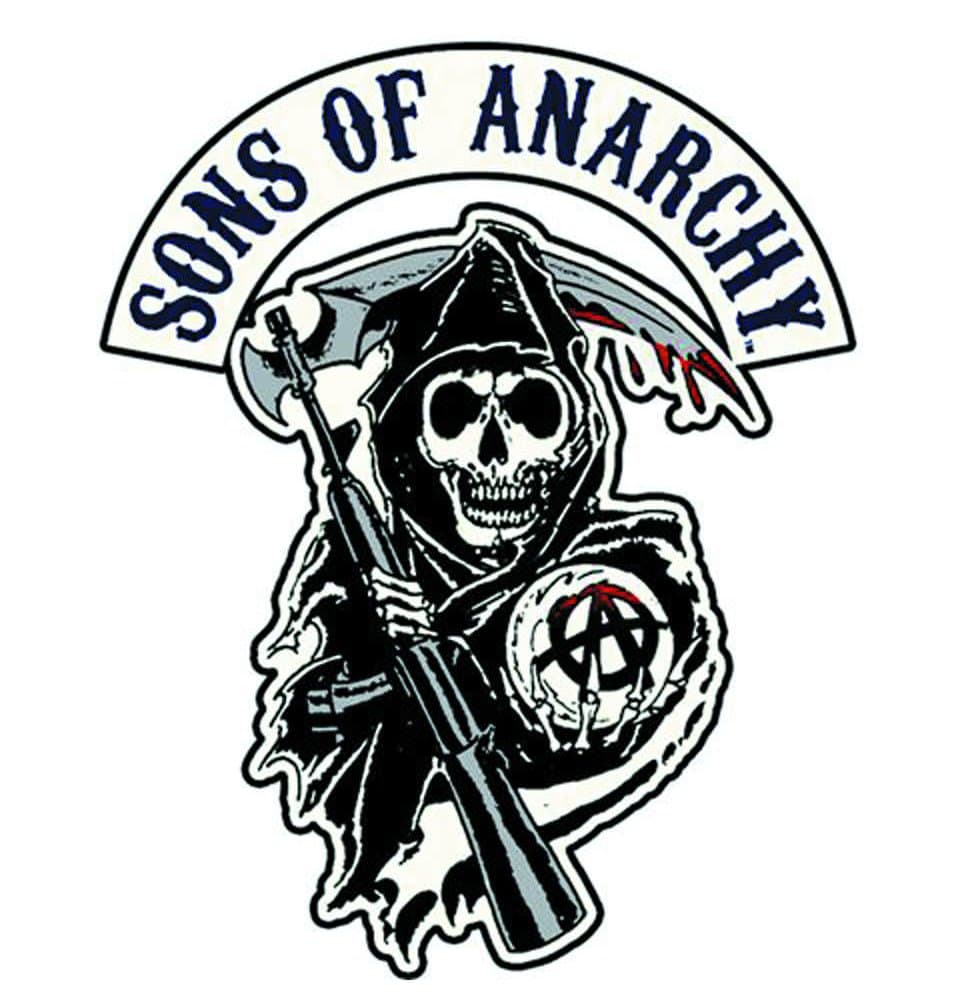 Sons of Anarchy Reaper Logo Patch