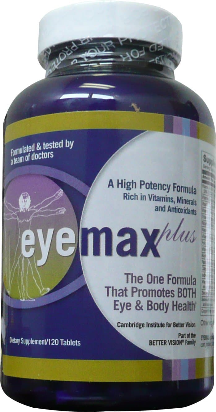 EYEMAX-Plus Vision Support and Multi-Vitamin ONE- Month Supply