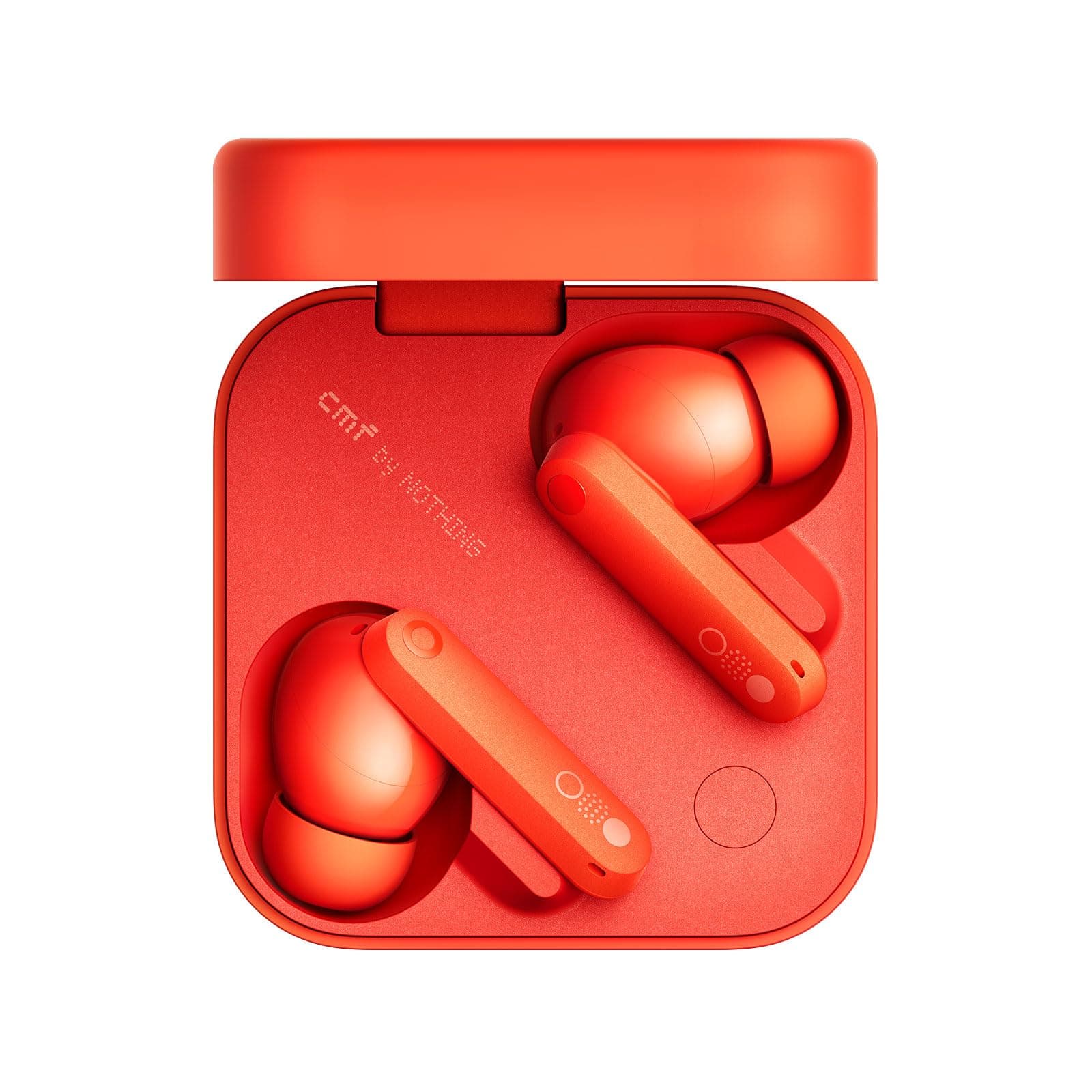 CMF Buds Pro 2 Wireless Earbuds with Smart Dial, 50dB Hybrid Noise Cancelling Earbuds Wireless Bluetooth 5.3, 11mm Bass with LDAC, 6 Hi-Res Audio Mics, 43H Playtime, Fast Charging Case, Orange
