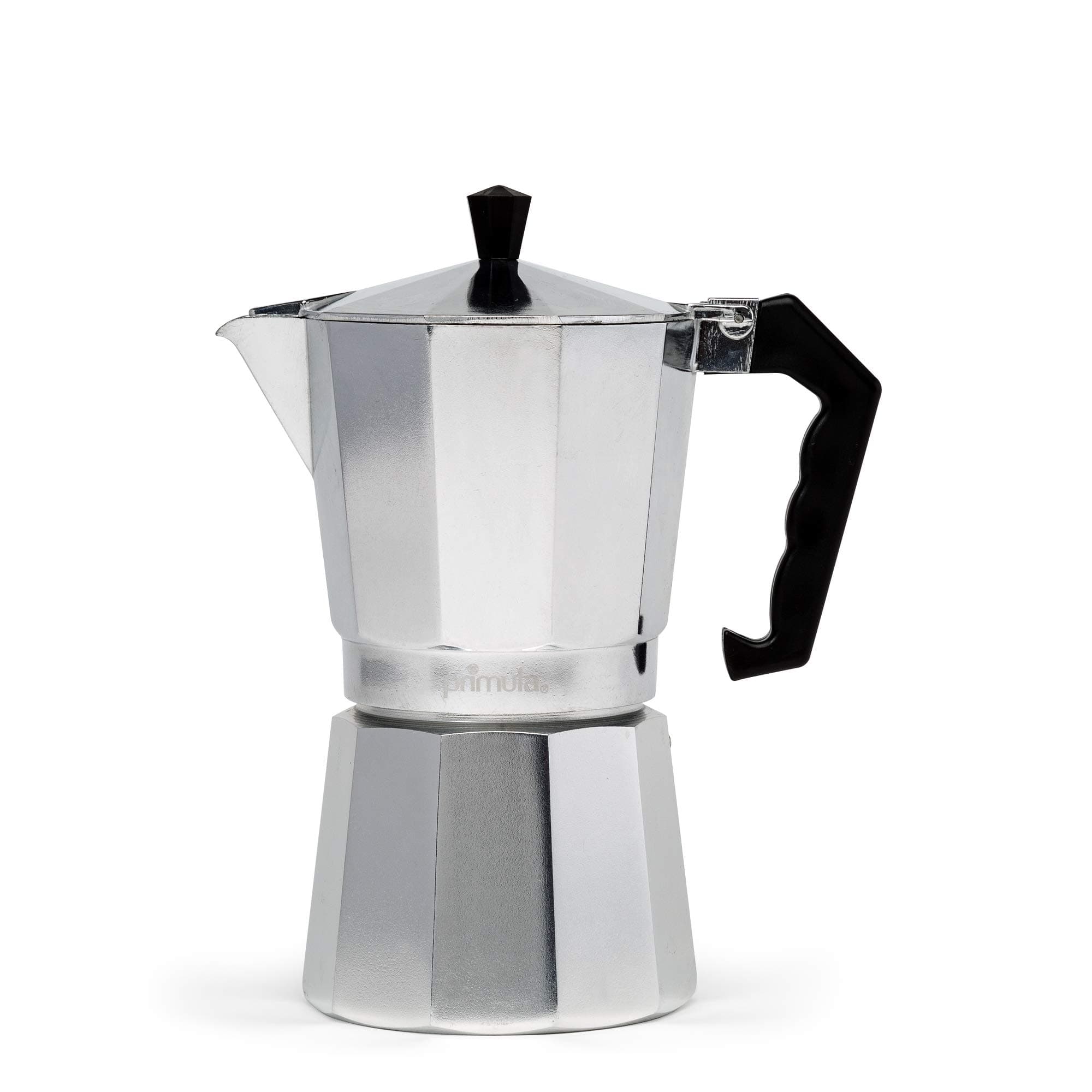 Aluminum Espresso Maker - Aluminum - For Bold, Full Body Espresso – Easy to Use – Makes 1 Cup 9 Cups PES-3309