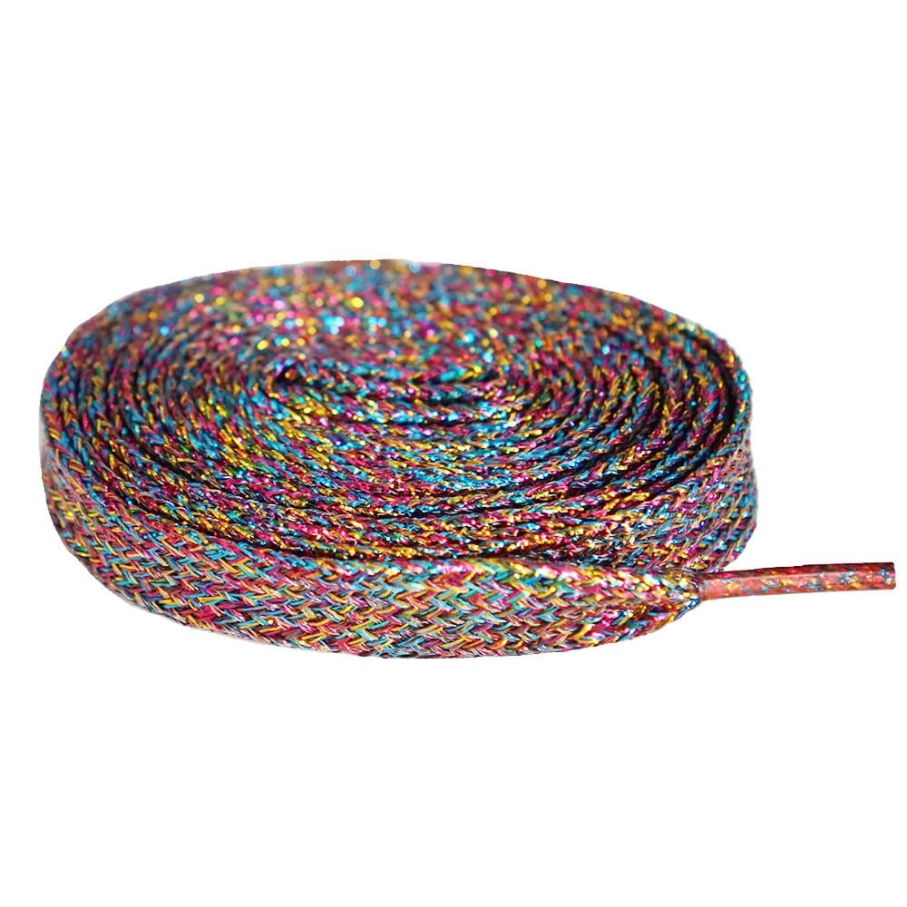 Premium Flat Glitter Metallic Fashion Sneakers Shoelaces