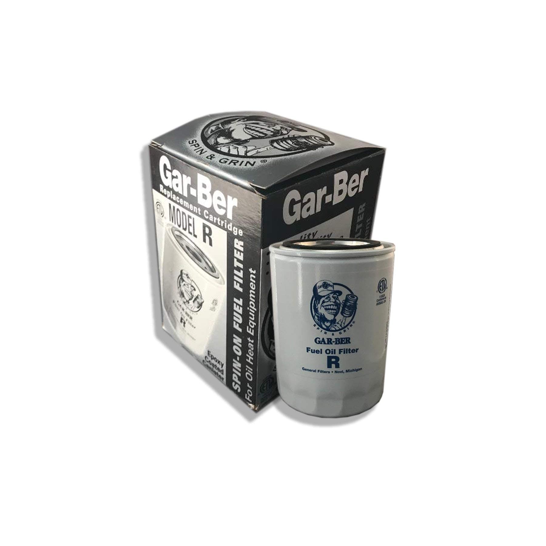 General Filters 2605 R Cartridge, 45 GPH, for Use with Gar-BER Spin-On Fuel Oil Filters, Epoxy Coated