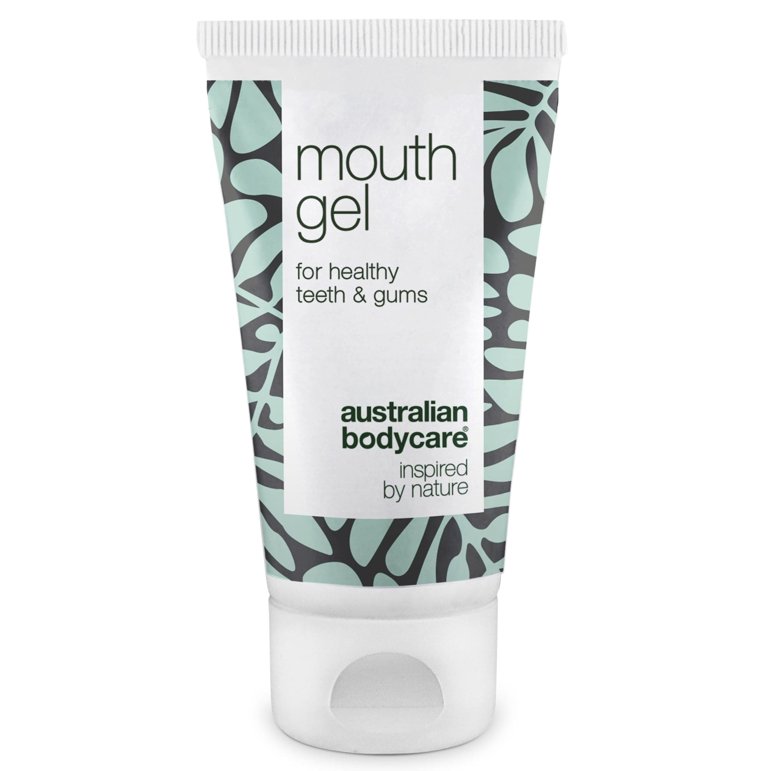 Mouth Gel for Healthy Teeth, Gums and Tongue - 50ml | Oral Gel with Natural Tea Tree Oil Against Bacteria | Irritated and Tender Gums Relief | 100% Vegan