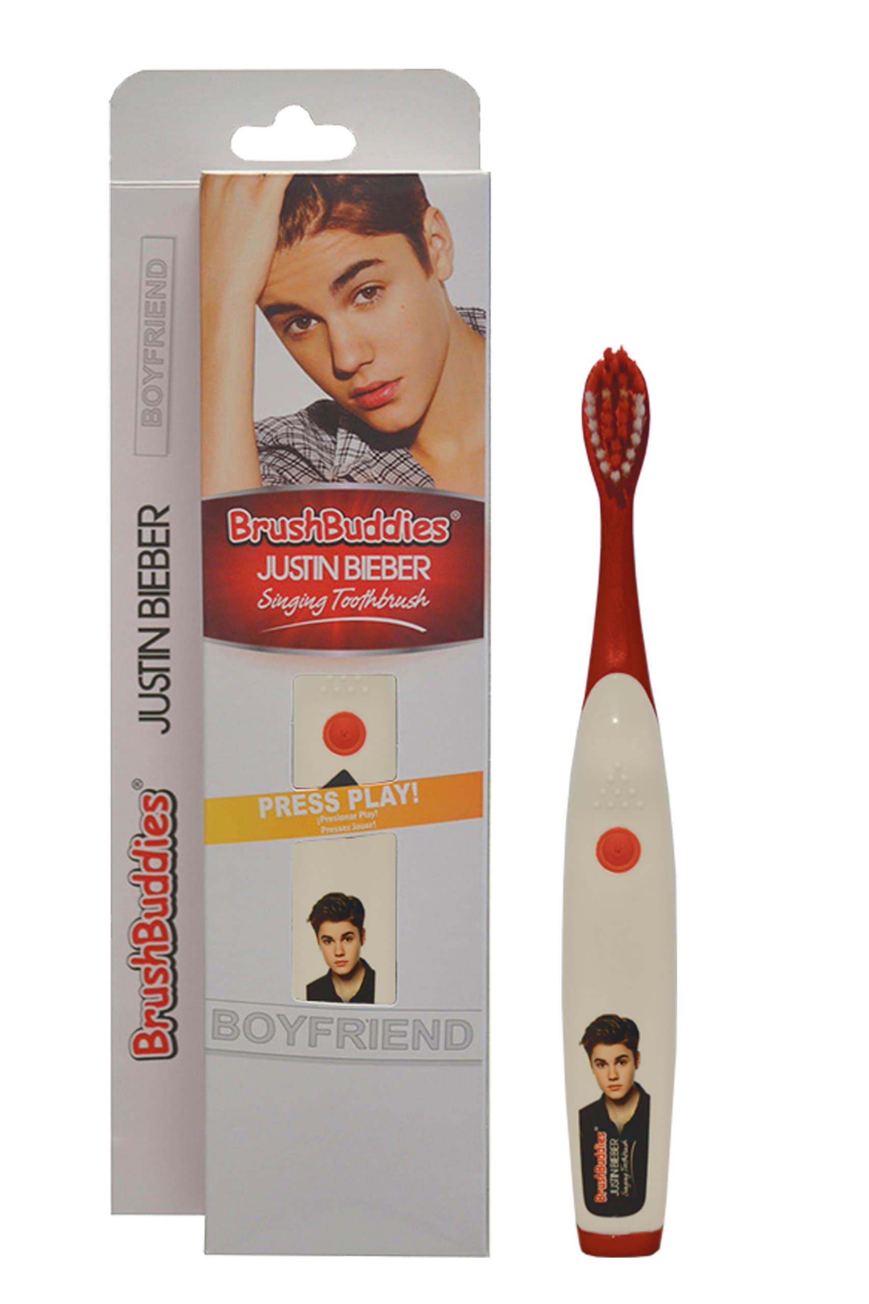 Brush Buddies Justin Bieber Singing Toothbrush, BoyFriend