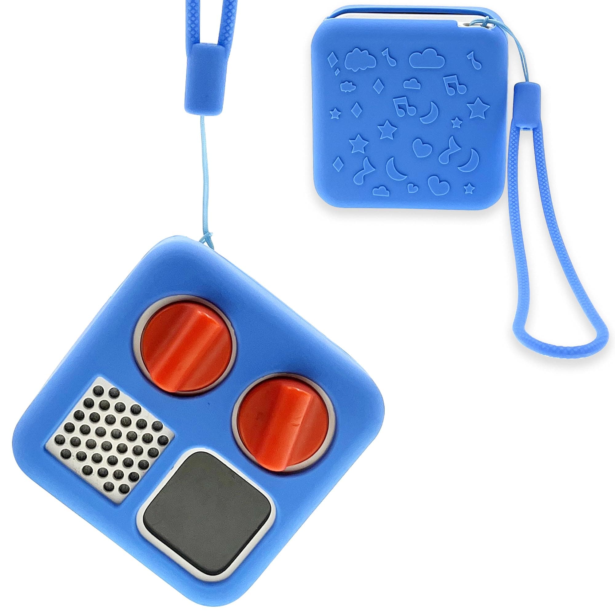 Silicone Shell Cover Case for Yoto Mini Player, Silicone Protective Sleeve Case Compatible with Yoto Mini Bluetooth Speaker (Silicone Case Only, Machine not Included) (Blue)