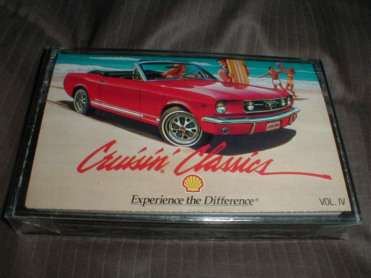 Audio Music Cassette Tape of Shell Cruisin' Classics Volume IV.