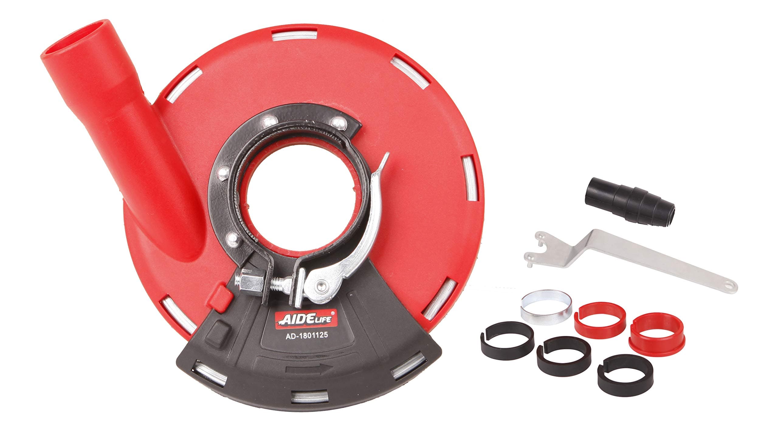 Aidelife Expert Surface Grinding Dust Shroud for Angle Grinder, Universal 5 inch AD1801125