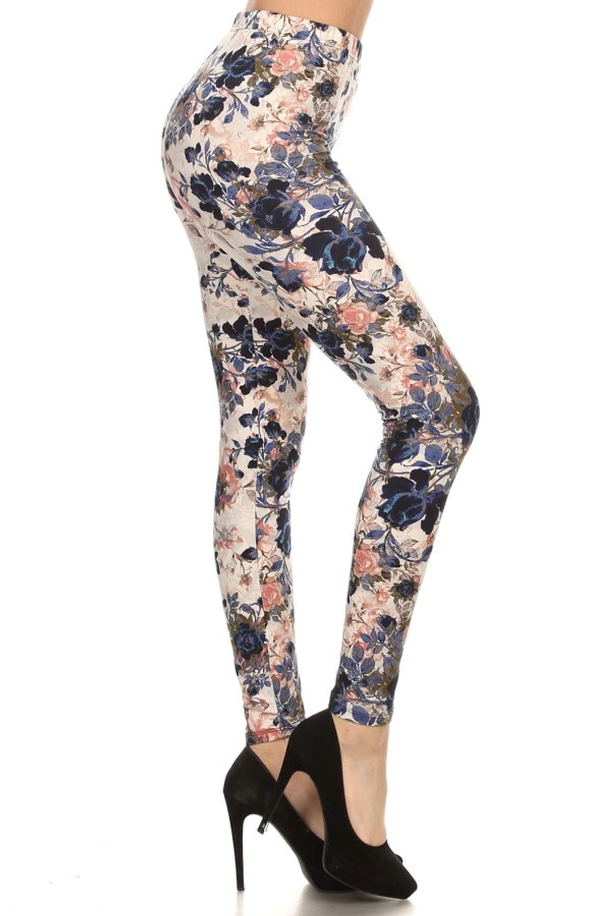 Leggings DepotHigh Waisted Novelty Christmas Holiday Print Leggings for Women (Available in Plus Size)