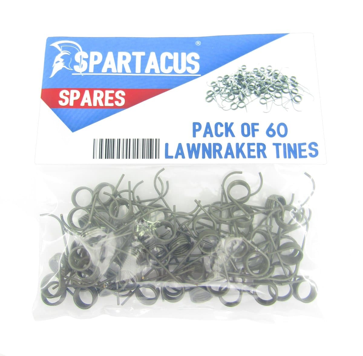 Spartacus 60 x Replacement Lawn Raker Scarifier Tines Tynes For Aldi Lidl EL600 Garden Line
