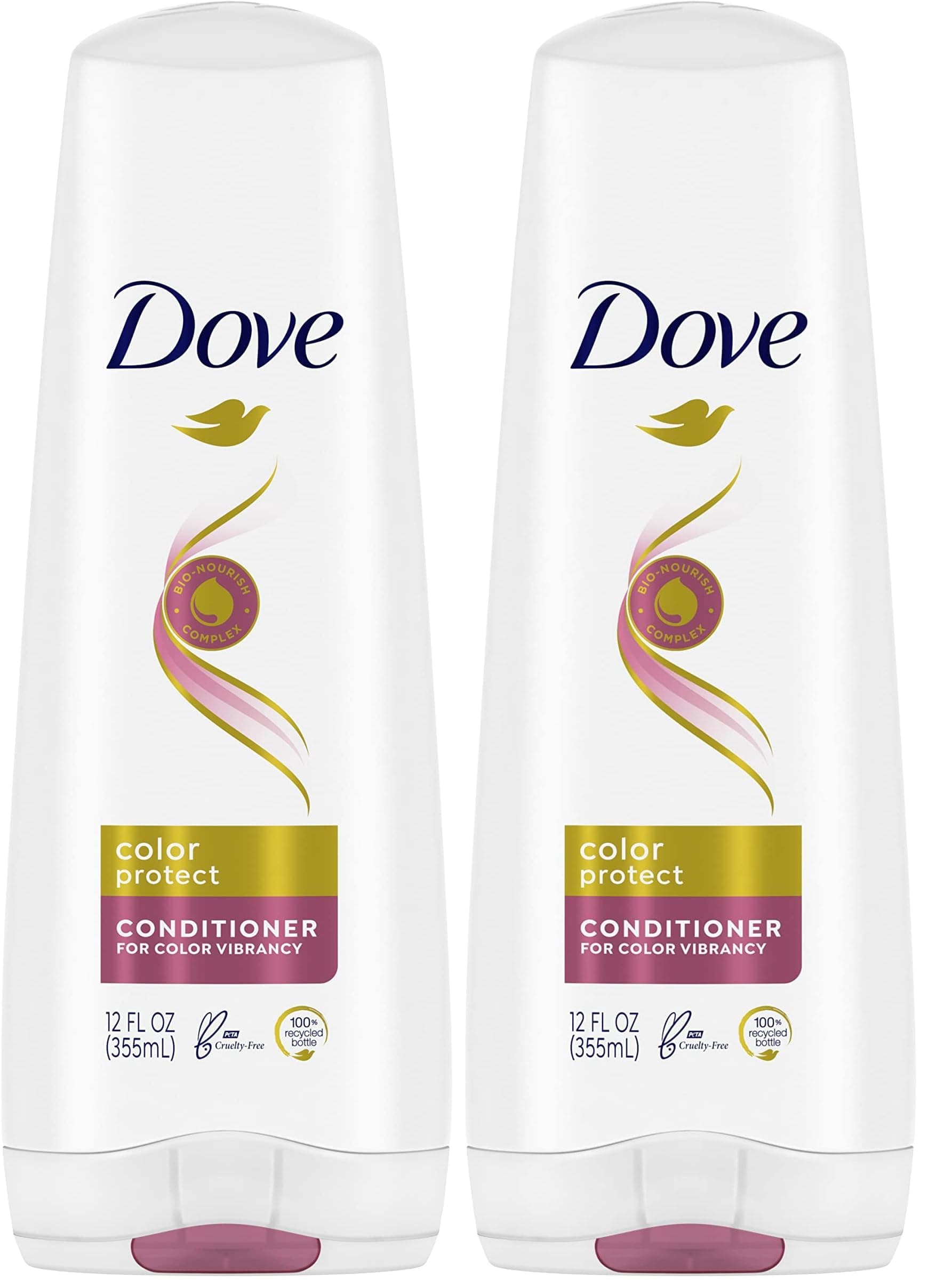 Unilever Dove Nutritive Solutions Color Care Hair Conditioner for Color Treated Hair Color Protect Long Lasting Color Vibrancy 12 oz (Pack of 2)