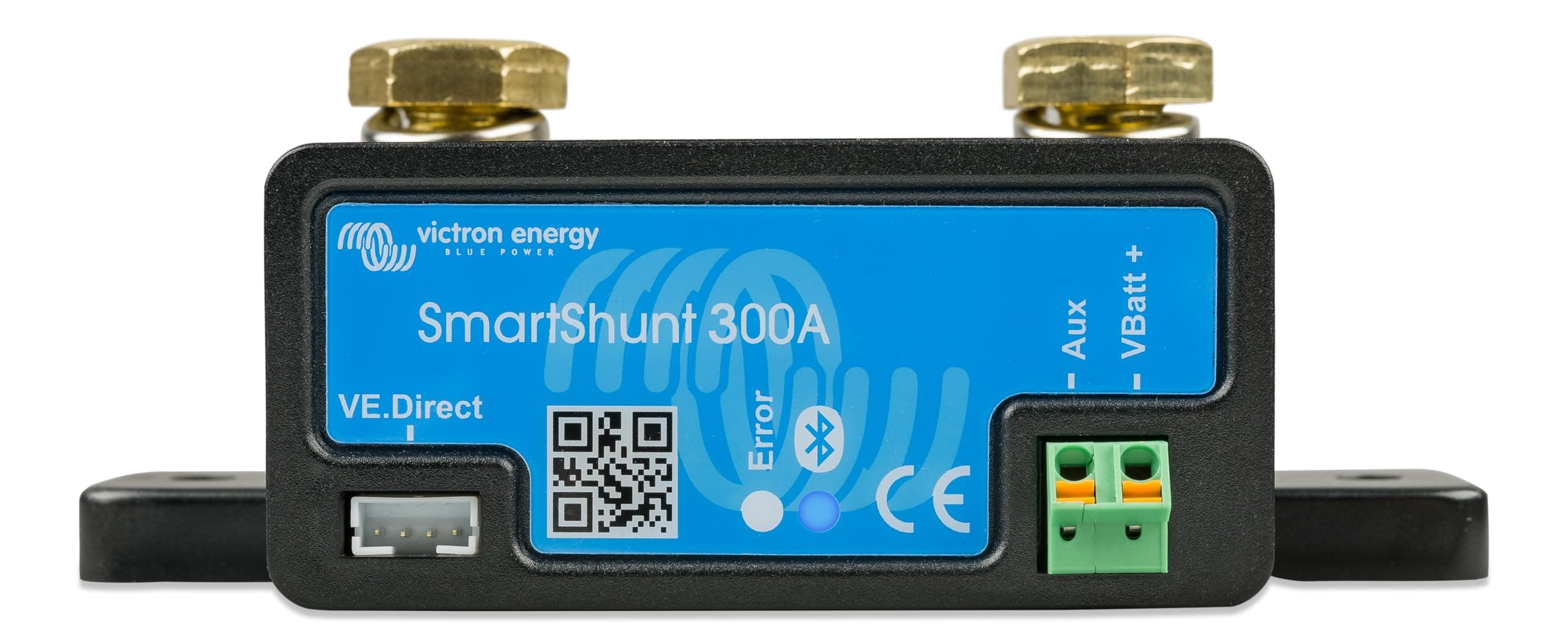 Victron Energy Smart Battery Shunt - Battery Monitor (Bluetooth) - Victron Smart Shunt with Detailed in-app Insights - 6.5V-70V, 300 amp