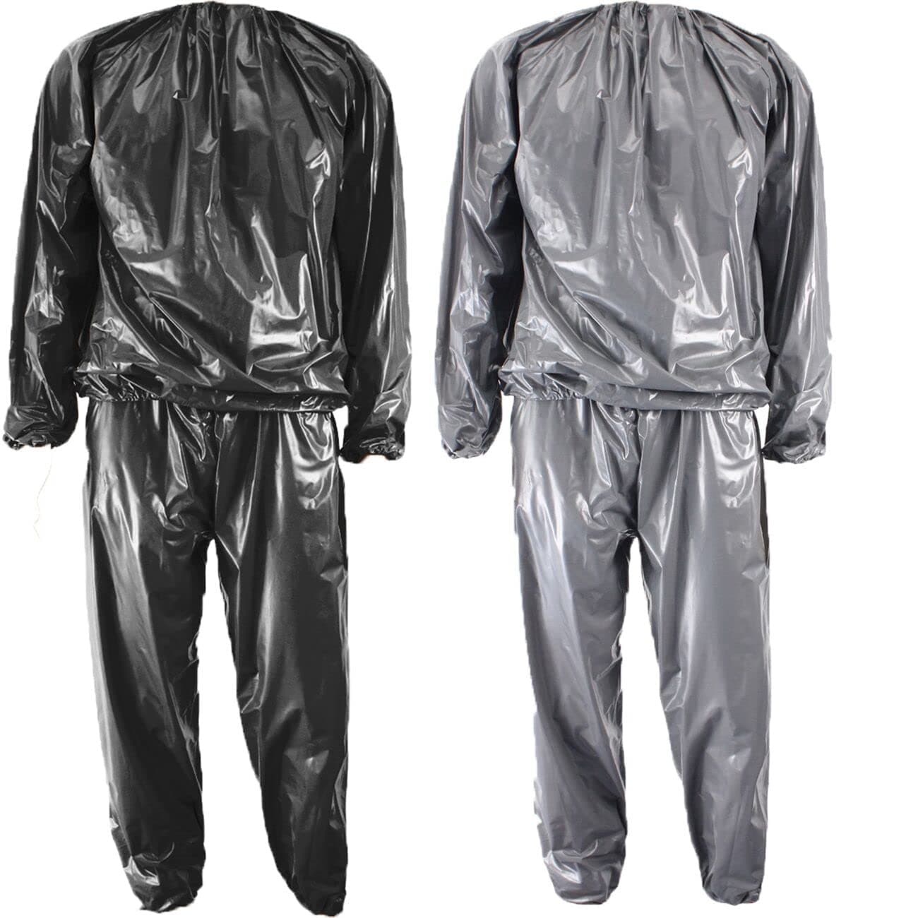 Heavy Duty Sauna Suit Men Women Weight Loss Exercise Slim Gym Fitness Workout Anti-Rip Sweat Sauna Suits