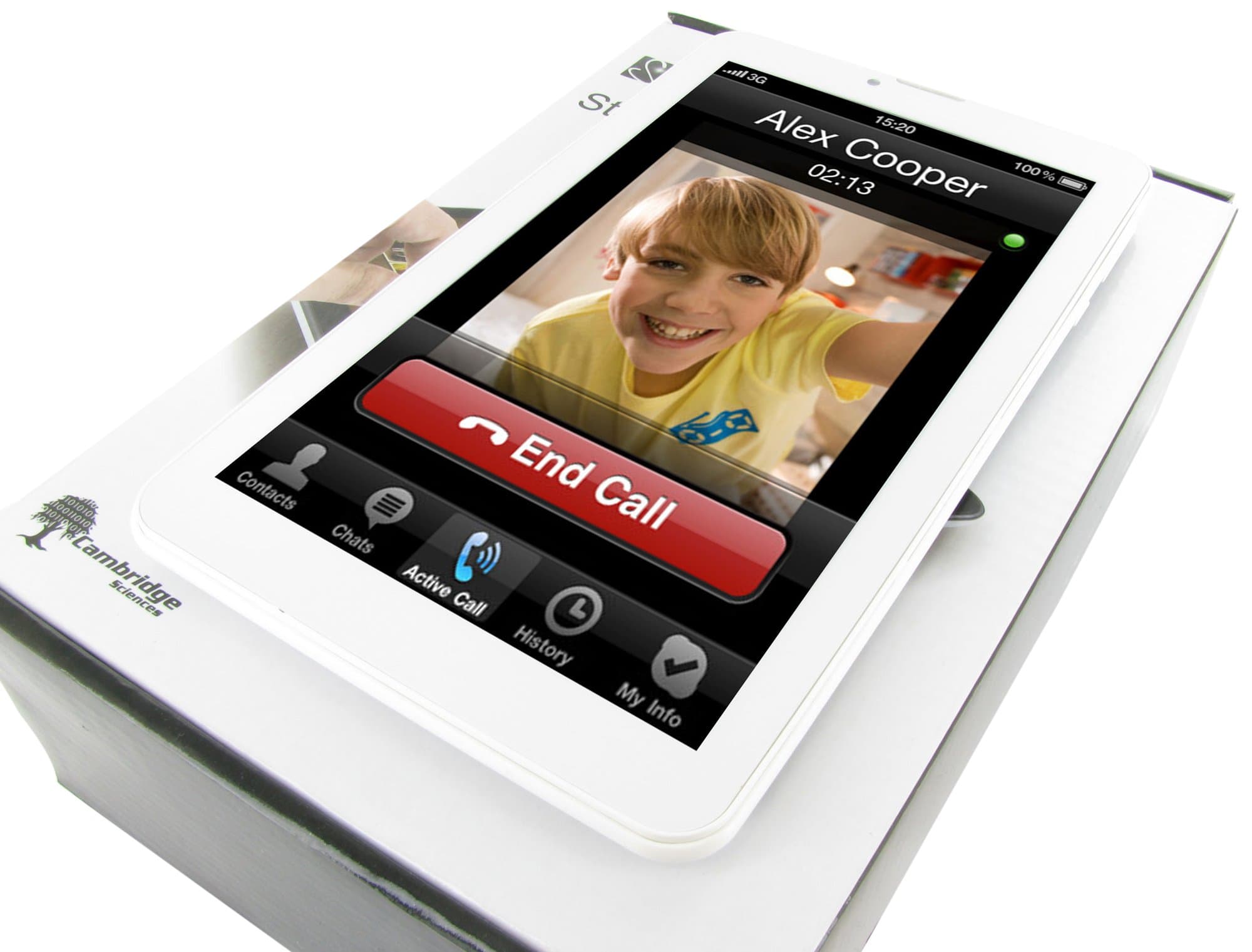 BUILT IN 3G, 8GB CAMBRIDGE SCIENCES StarPAD 7+3G Quad core GPU Android 4 Tablet PC. 3G +Bluetooth