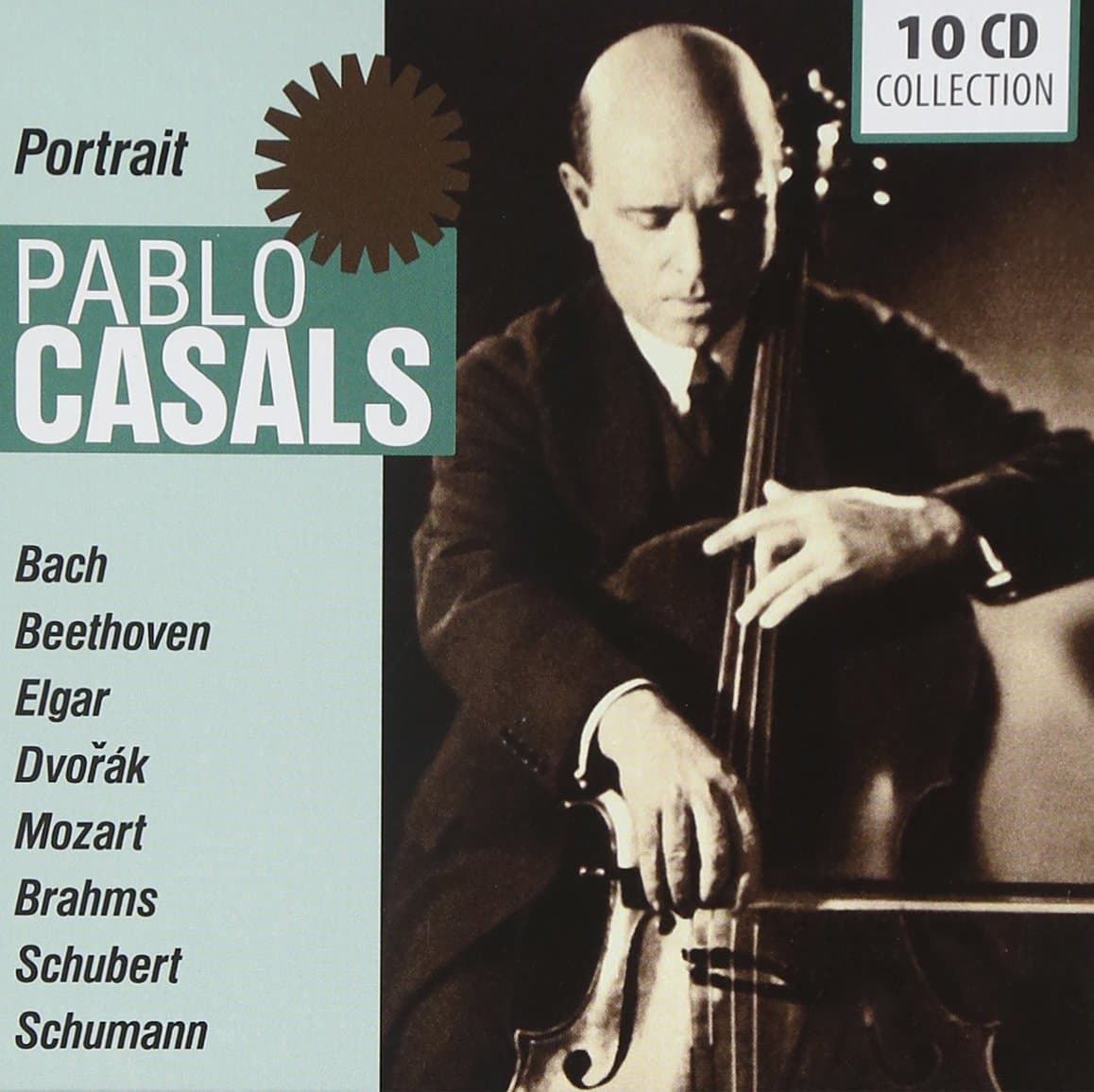 The Great Cello Player Pablo Casals plays: Bach, Beethoven, Mozart, Brahms, Schumann, amo!