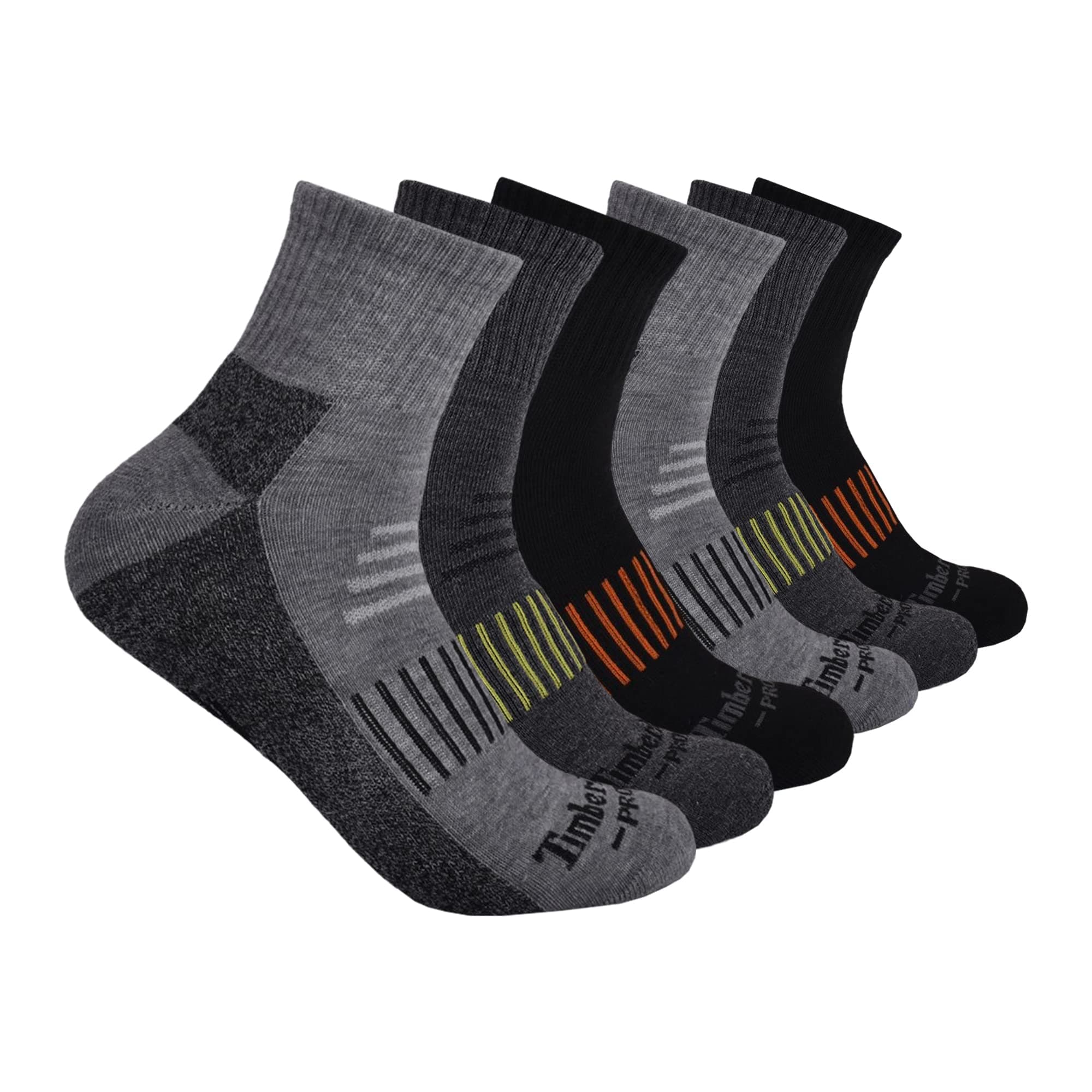 Men's 6-Pack Quarter Socks