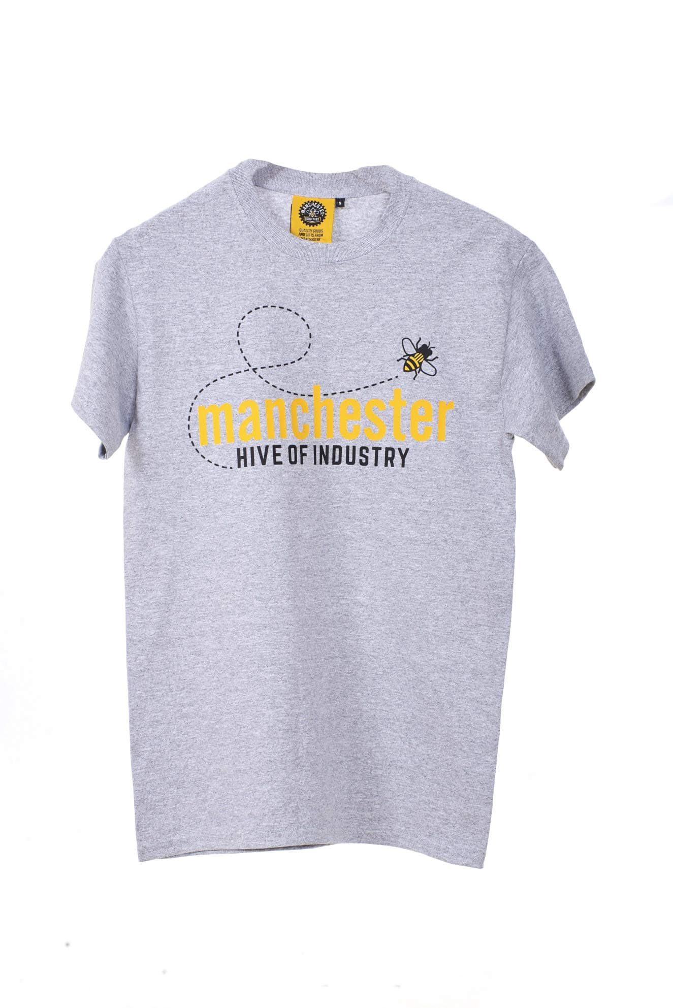 Manchester Souvenirs Buzz Bee T-Shirt Heather Grey