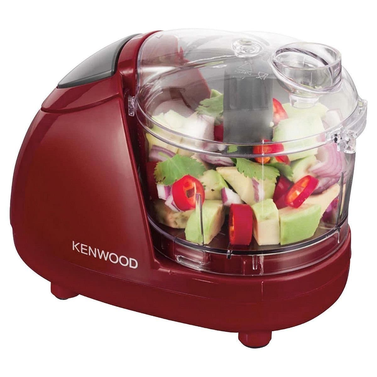 Kenwood CH181A Mini Chopper 300W Red 150 grams Chopping Capacity Dishwasher Safe