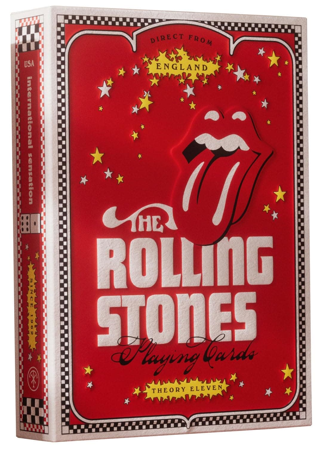 MJM The Rolling Stones Playing Cards by theory11