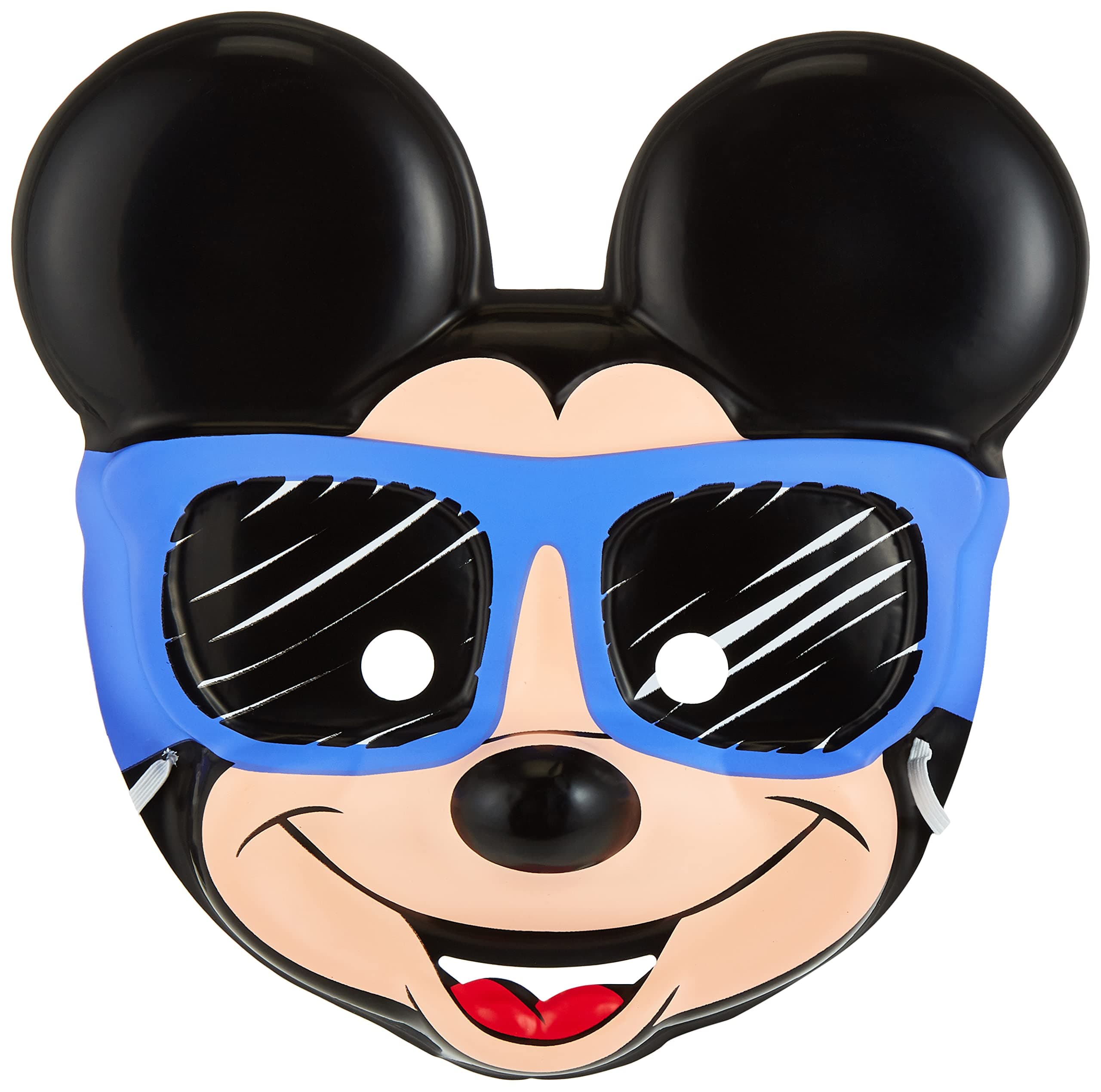 Amscan 625" x 925" Birthday Party Favor Mask | Disney Mickey Mouse | 6.25" x 9.25" | 1 Pc, One Size, Multicolored