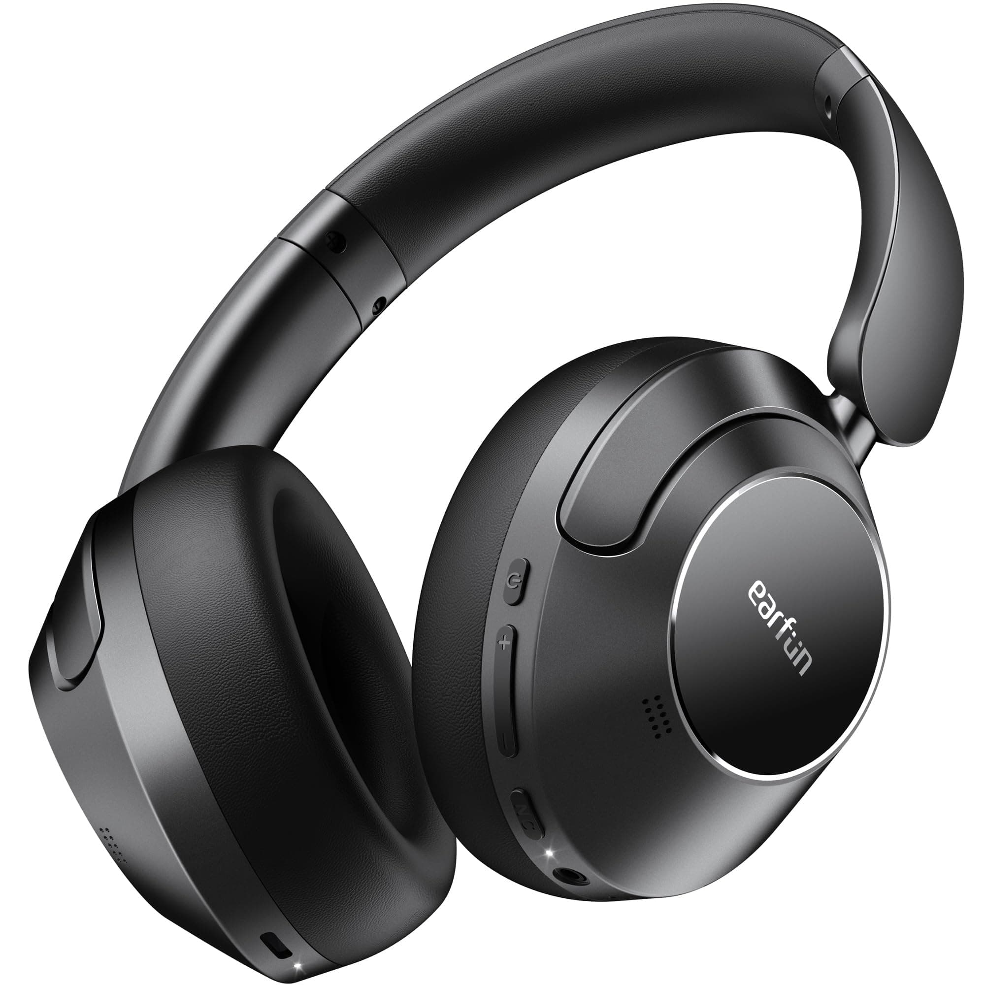 Wave Pro Active Noise Canceling Headphones, Over Ear Headphones Wireless Headphones, LDAC Hi-Res Sound Bluetooth Headphones, 5 Mics AI Clear Call, 80H Playtime, Multipoint Connection, Custom EQ