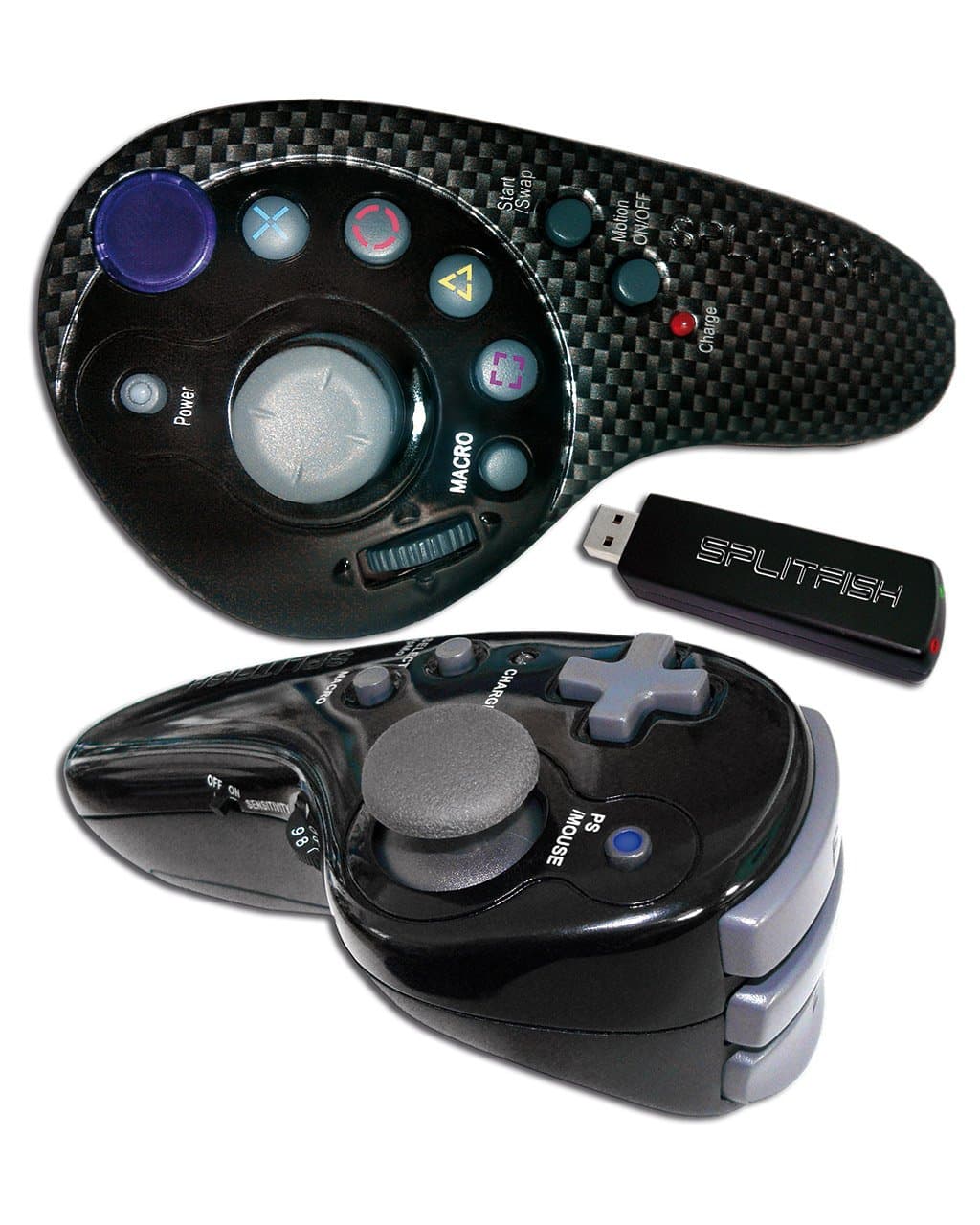PS3 Controller Dual SFX Evolution Wireless (SPLITFISH)