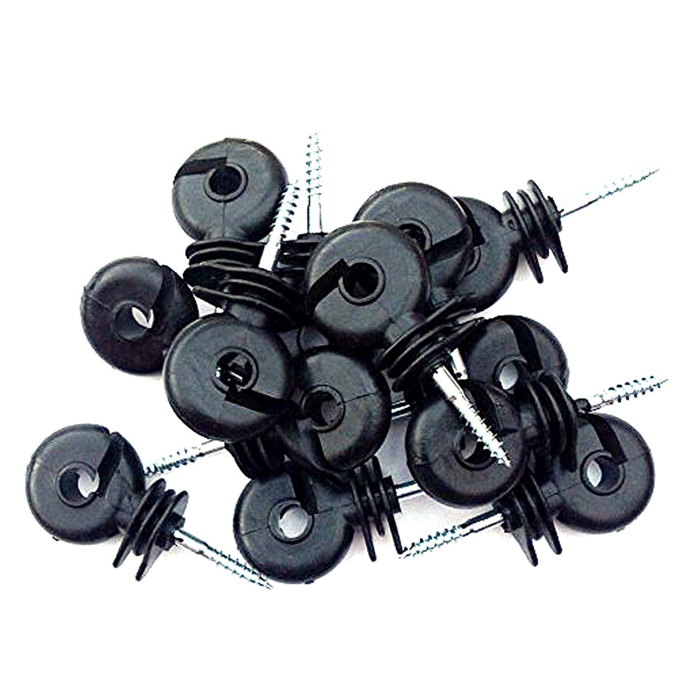 100 x Electric Fencing Ring Insulators