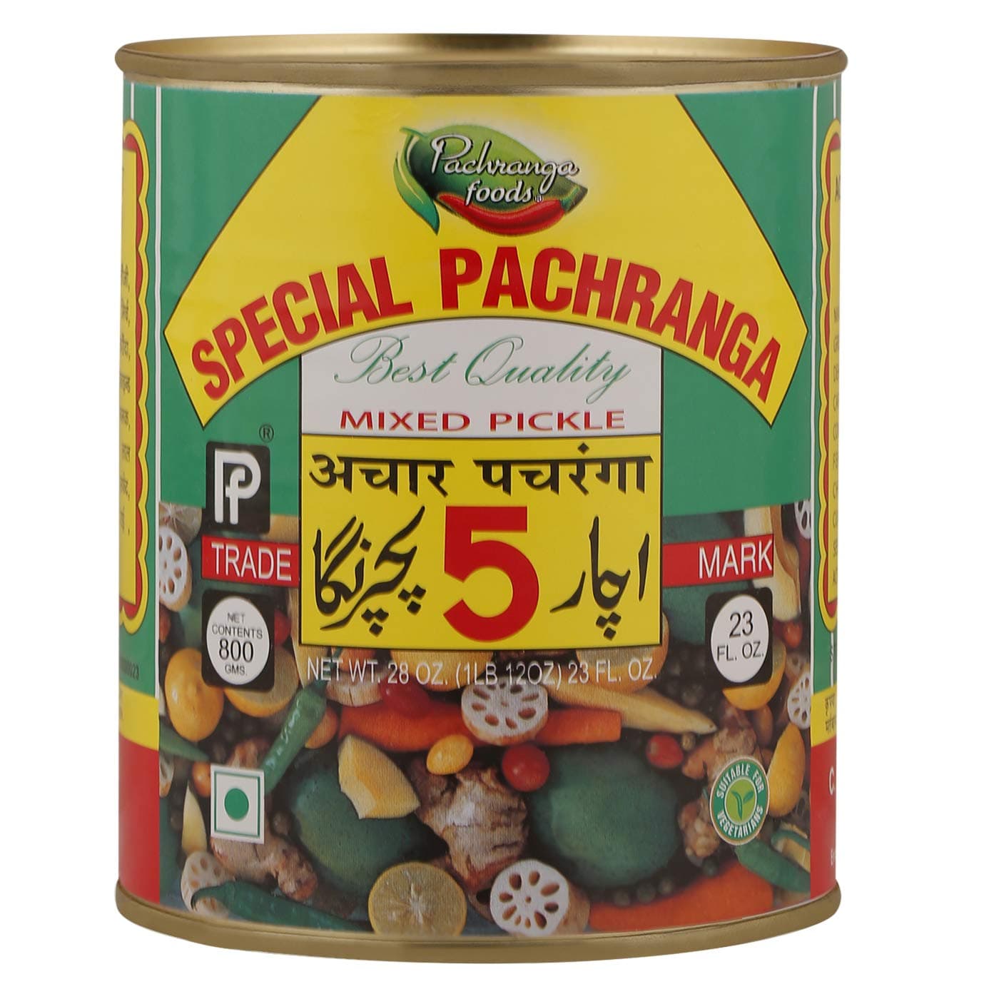 Pachranga Foods Mixed Fruit Pickle, 800 gm