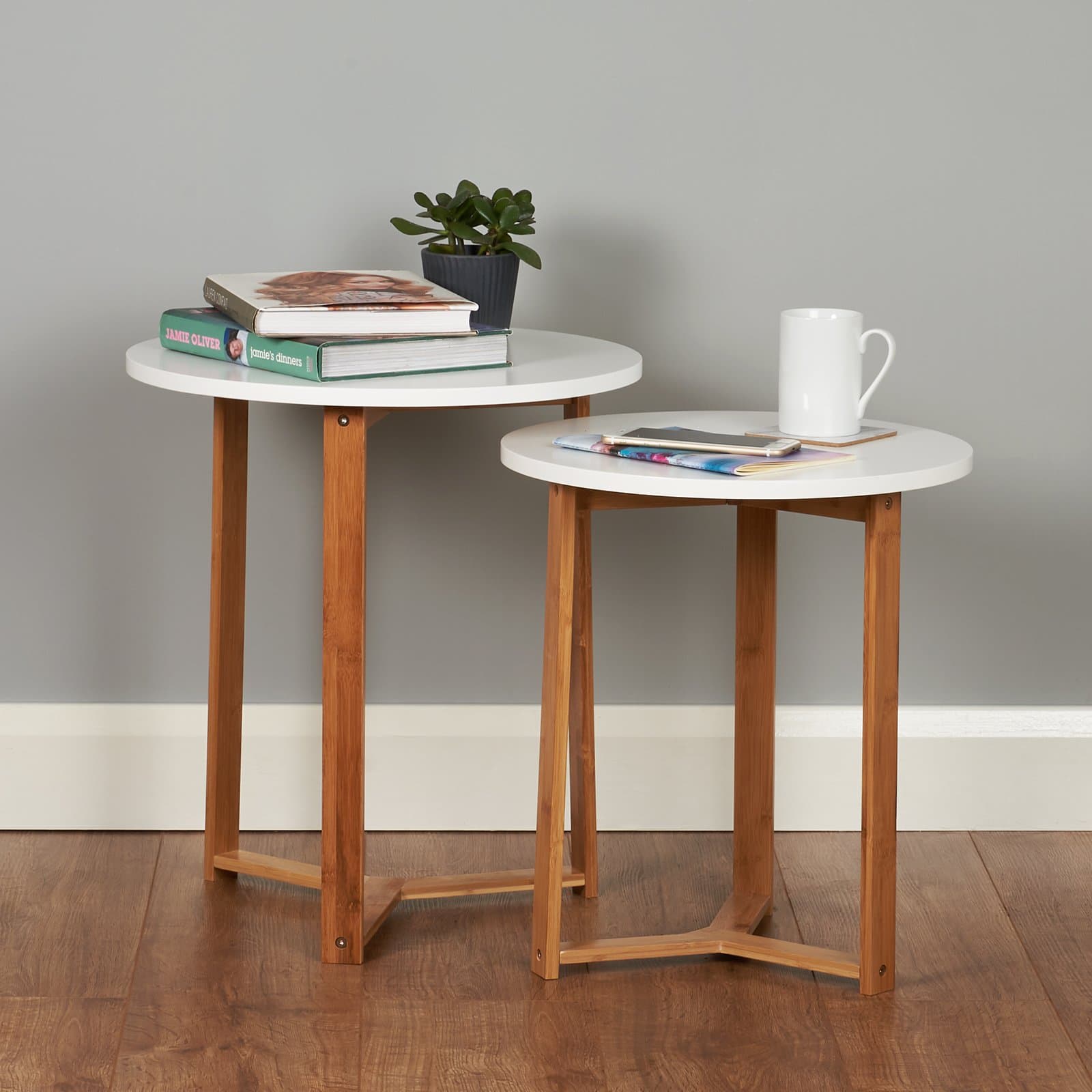 Roost White Nest of Tables