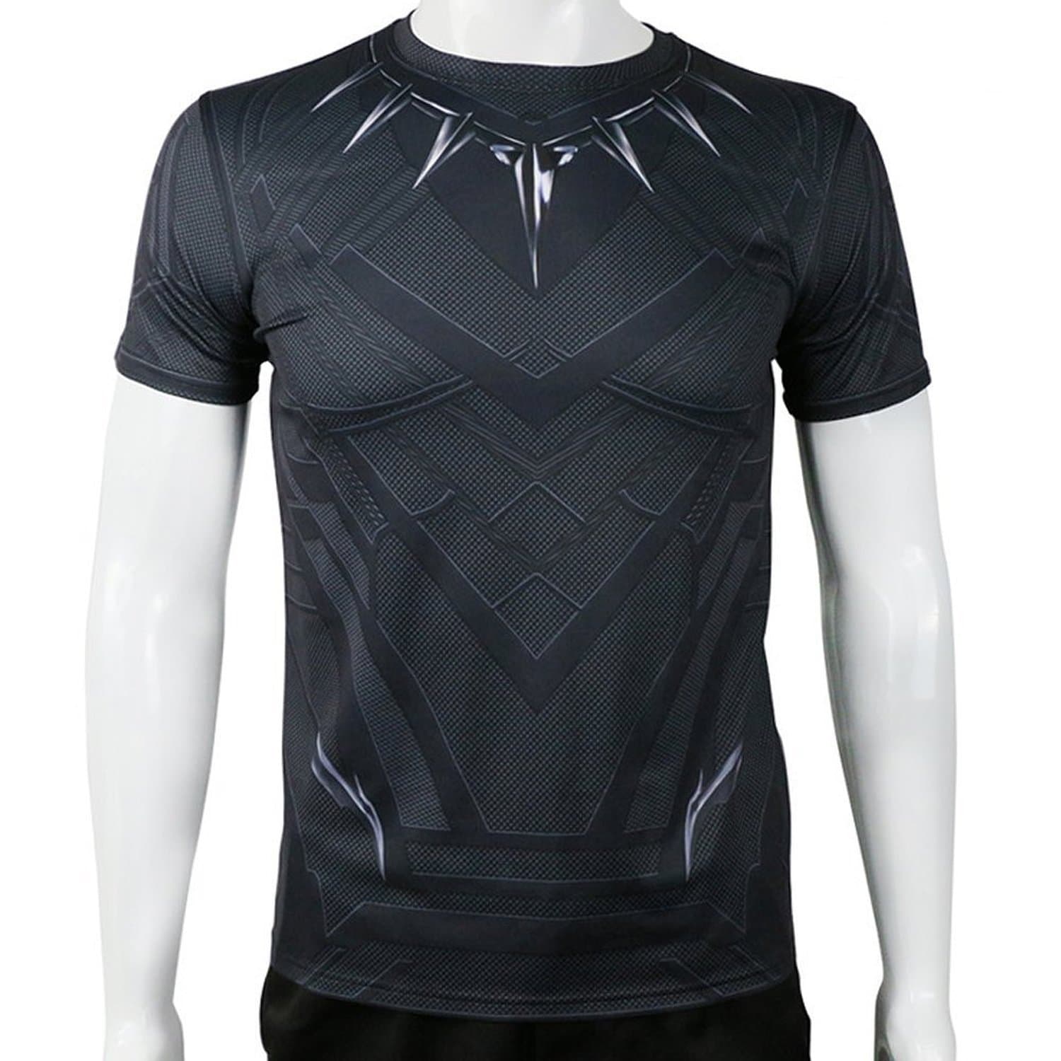 Captain America Civil War Black Panther Sport T-Shirt (L)