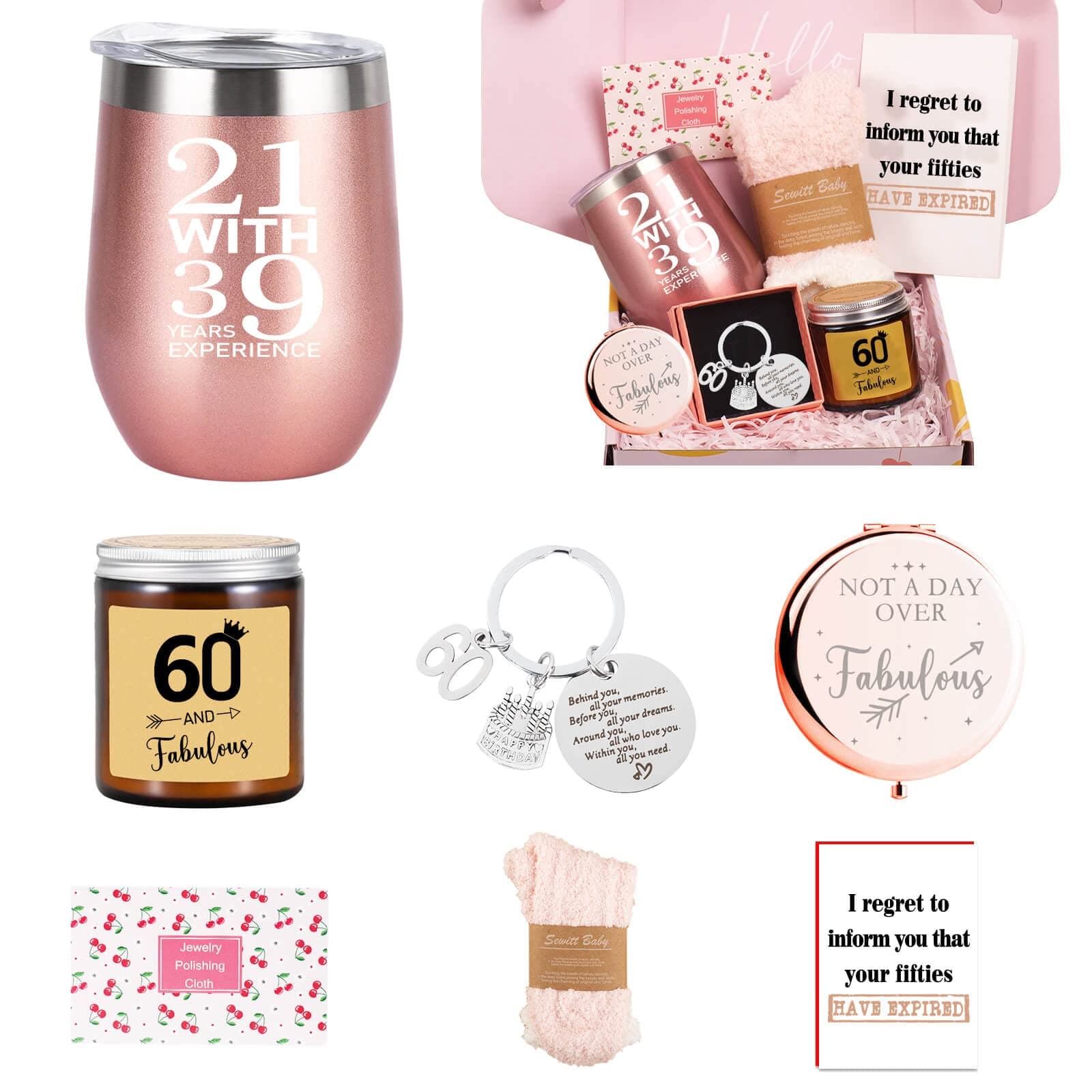 60th Birthday Gifts For Women - 60th Birthday Gift Ideas, 1964 Birthday Gifts For Women, Birthday Gifts For 60 Year Old Woman, 60th Birthday Presents For Women, Happy 60th Birthday Gifts For Women