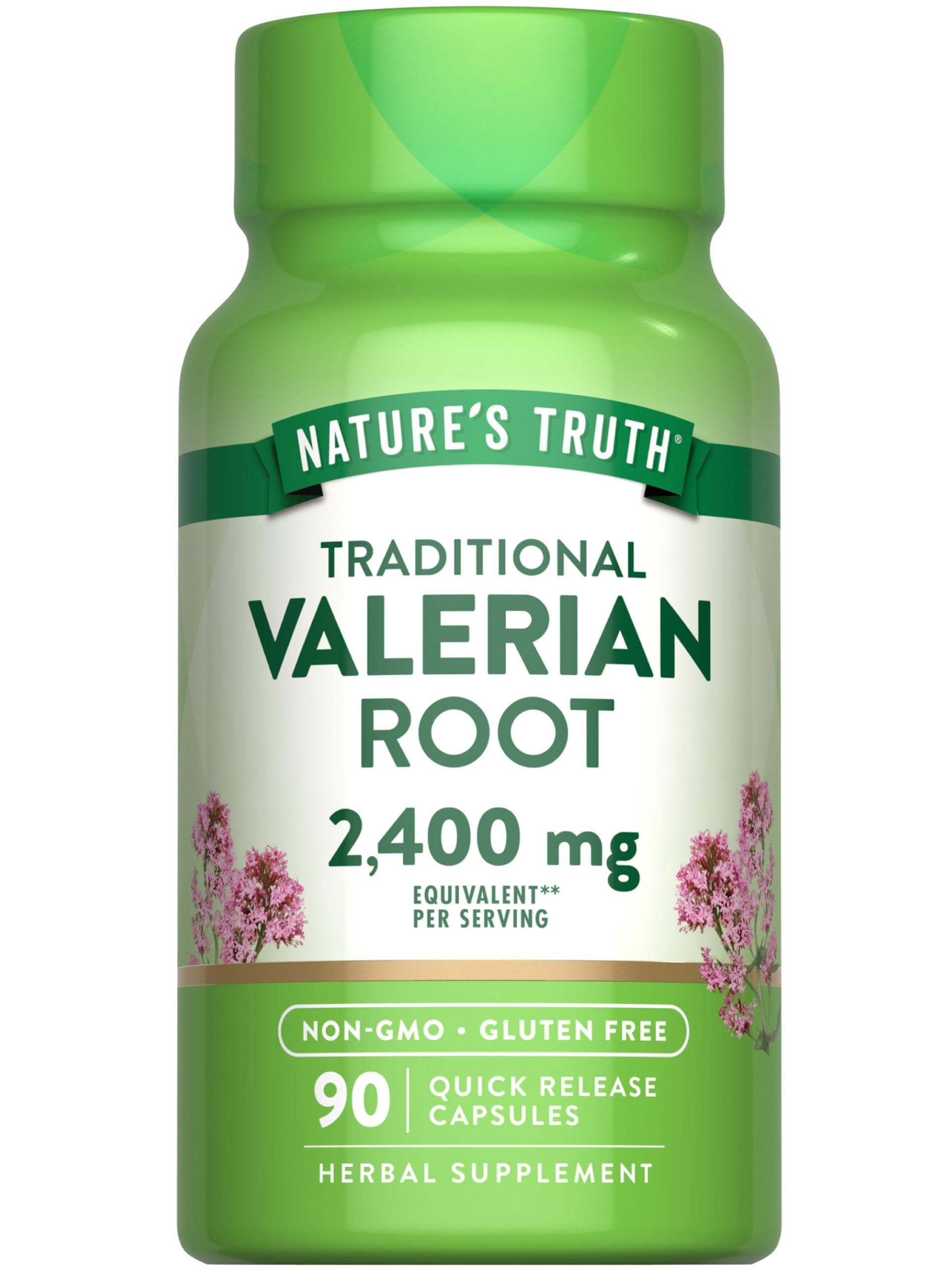 Nature's Truth Valerian Root 1200 mg Supplement, 90 Count by Nature's Truth