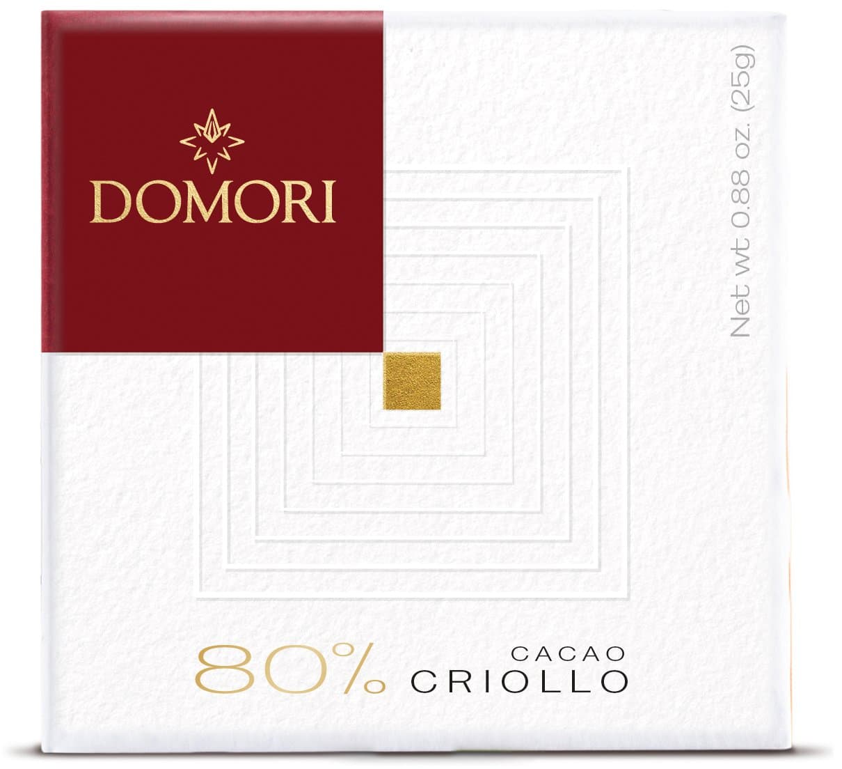 Domori 80% Criollo Dark Chocolate 25gr bar