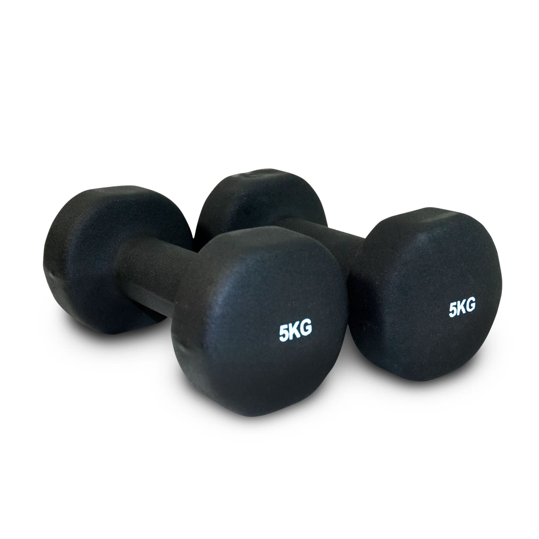 Bodymax Vinyl Dumbbell Pair - 2 x 5kg