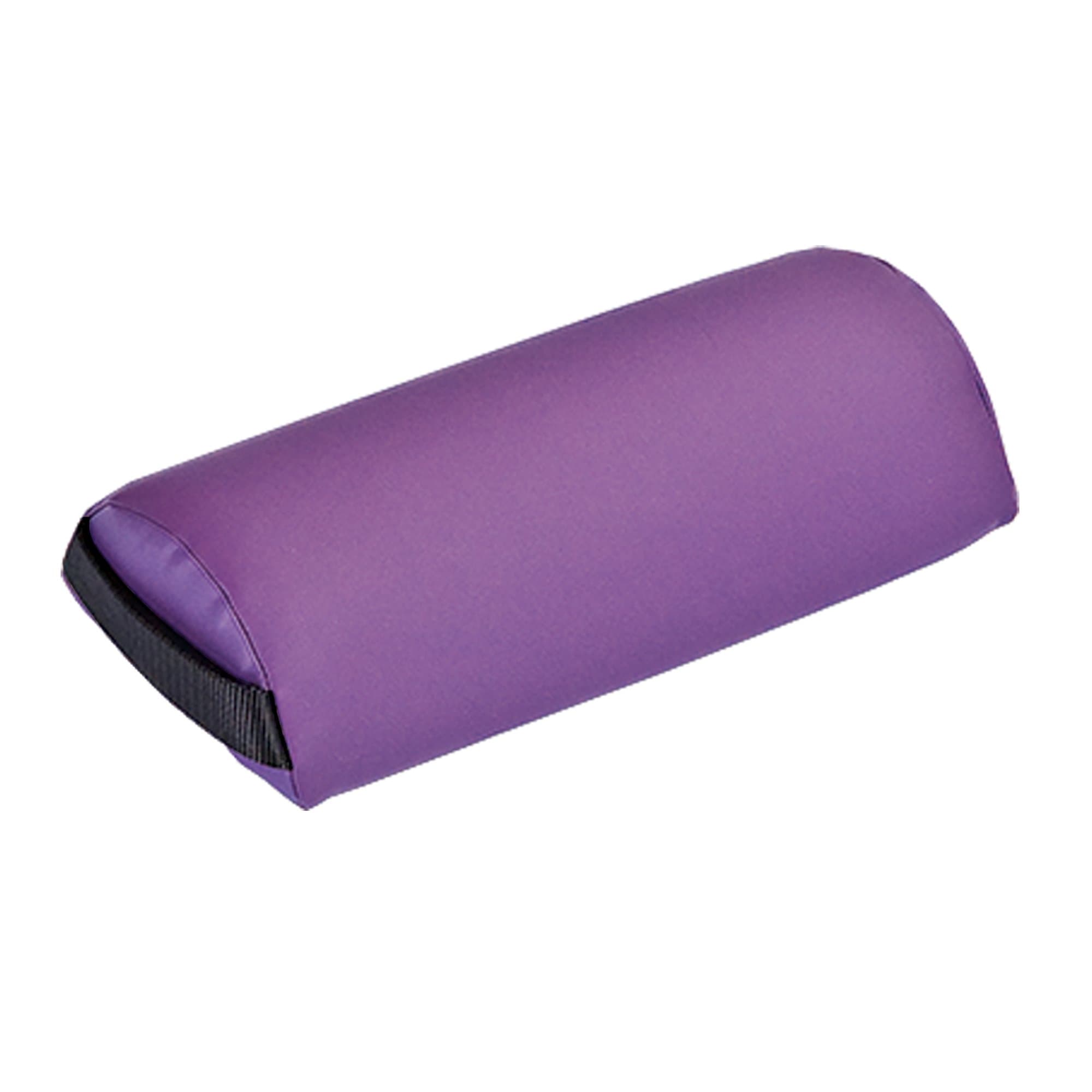Bolster Pillow Neck – Durable Massage Bolster, 100% PU Upholstery incl. Strap Handle/Professional Quality for Massage Tables/Back Pain Relief, Amethyst