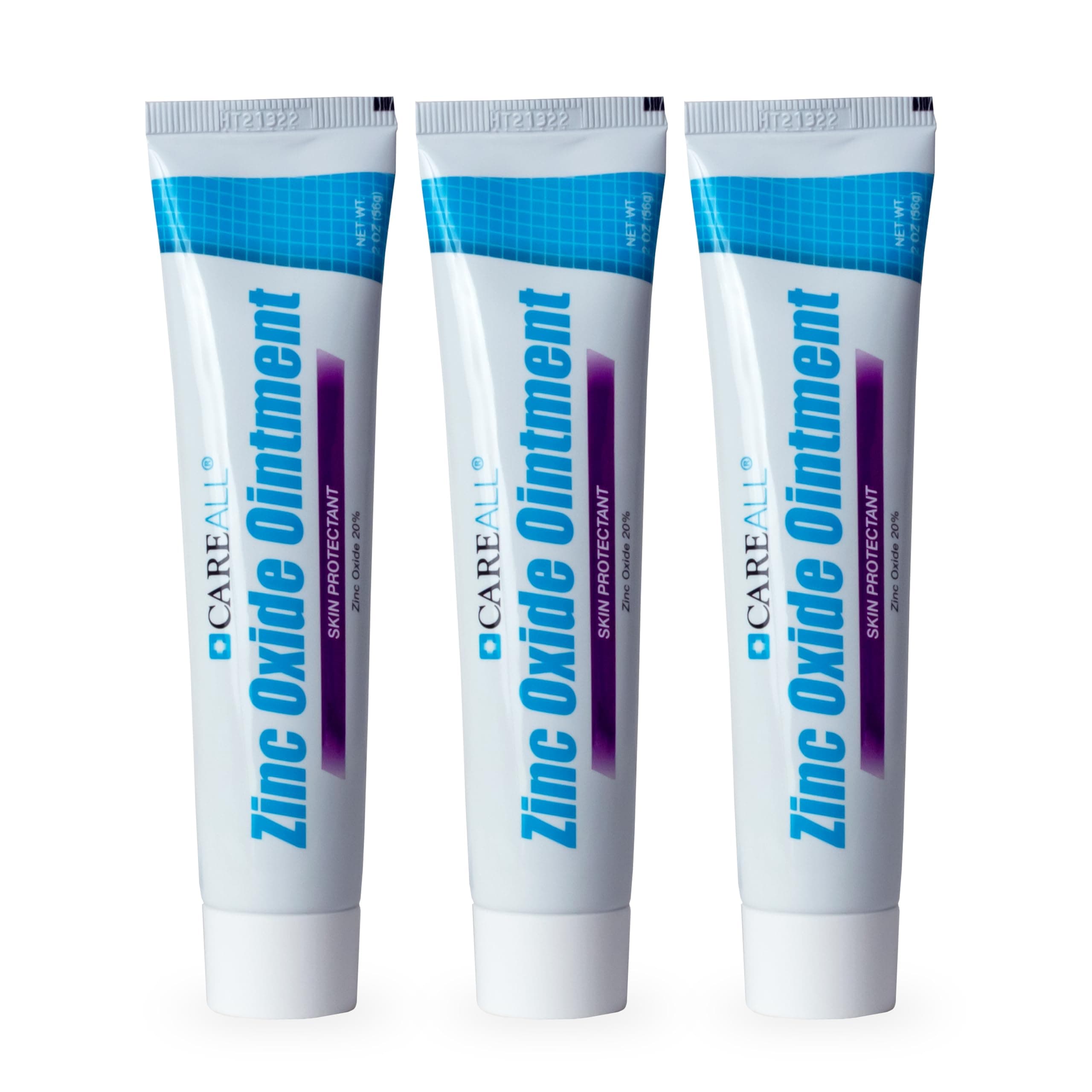 Zinc Oxide 20% Skin Protectant Barrier Ointment 2 oz (3 Pack), Relieves, Treats and Prevents Minor Skin Irritations due to Diaper Rash. Helps Seal Out Wetness. Protects Chafed Skin.