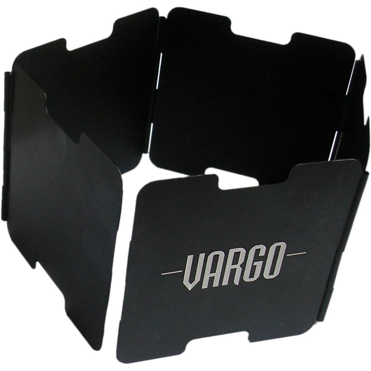 Vargo Aluminum Windscreen (Black) for Backpacking and Camping Stoves