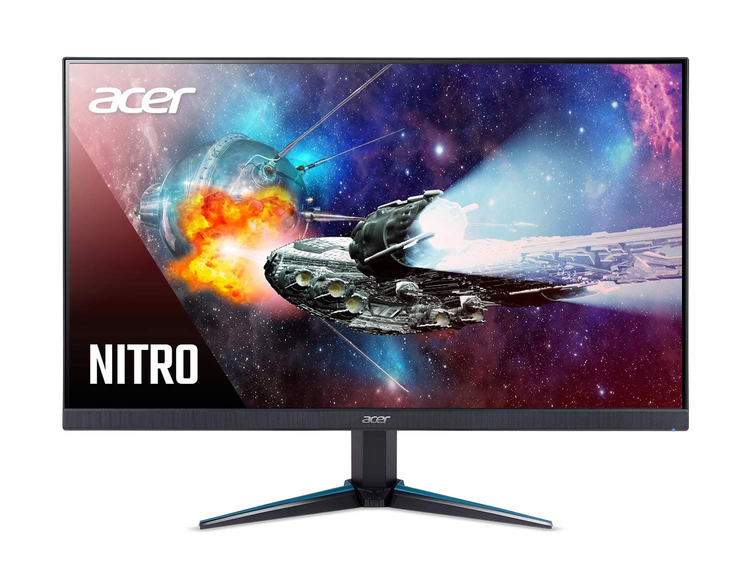 Acer Nitro VG240YU bmiipx 23.8" WQHD (2560 x 1440) IPS Monitor with AMD Radeon FreeSync Technology (2 x HDMI 2.0 Ports & 1 x Display Port),Black