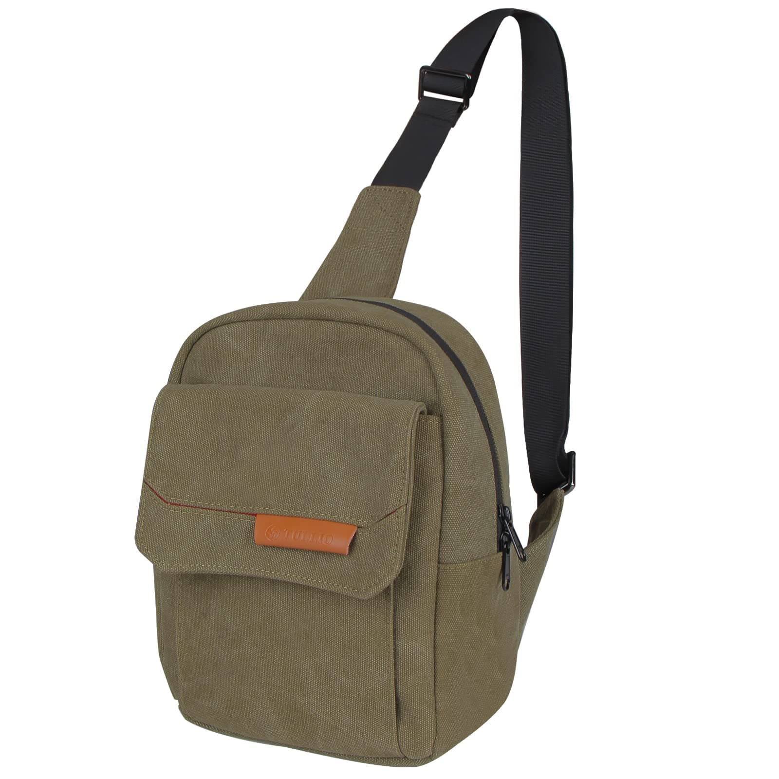 TULLIO Small Camera Bag for Photographer Canvas Waterproof Dslr bag Compatible with Nikon Sony lightweigth Men