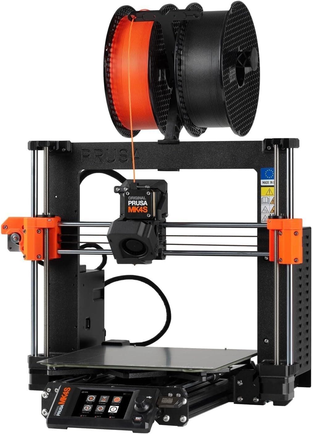 MK4S 3D Printer kit, Removable Print Sheets, Beginner-Friendly 3D Printer DYI Kit, Fun to Assemble, Automatic Calibration, Filament Sample Included, Print Size 9.84 x 8.3 x 8.6 in