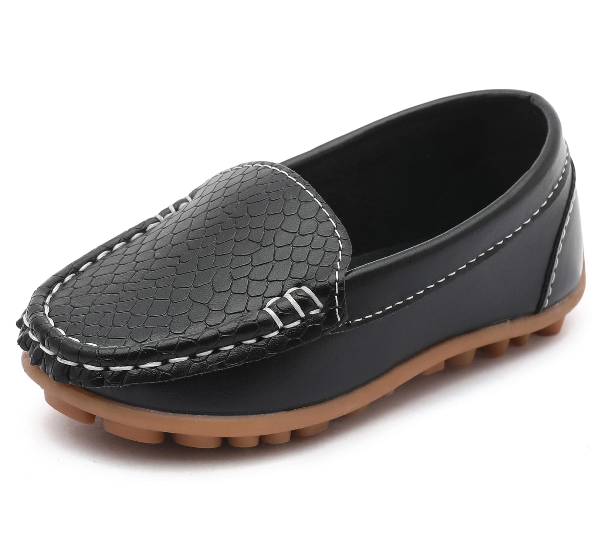 Toddler Little Kid Boys Girls Soft Slip On Loafers Dress Flat Shoes