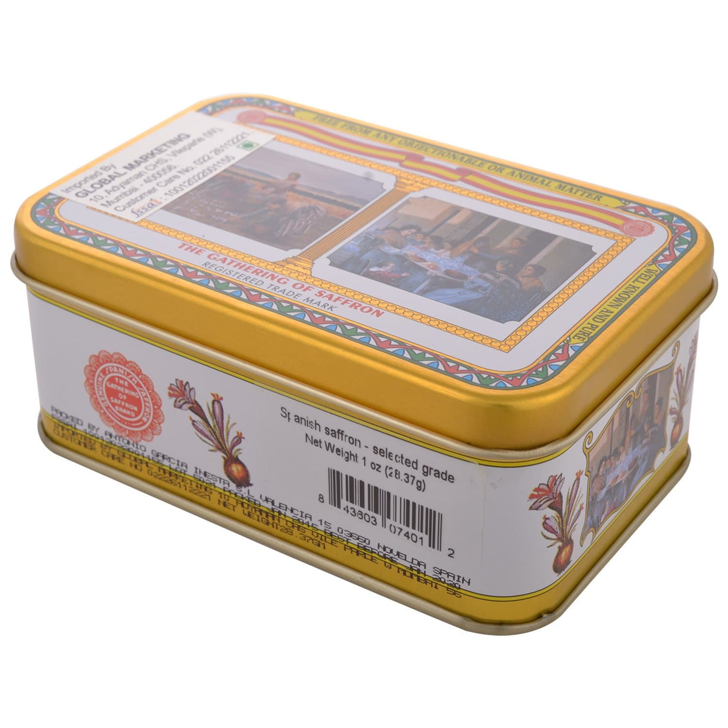 The Gathering of Saffron Spanish Imported Pure Kesar (28.37Gm), Saffron