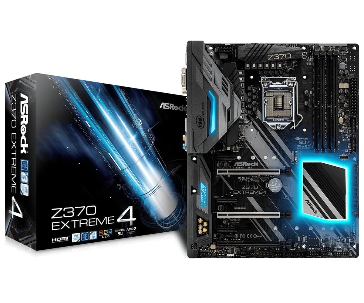 ASRock Z370 Extreme4 - ATX Motherboard for Intel Socket 1151 CPUs