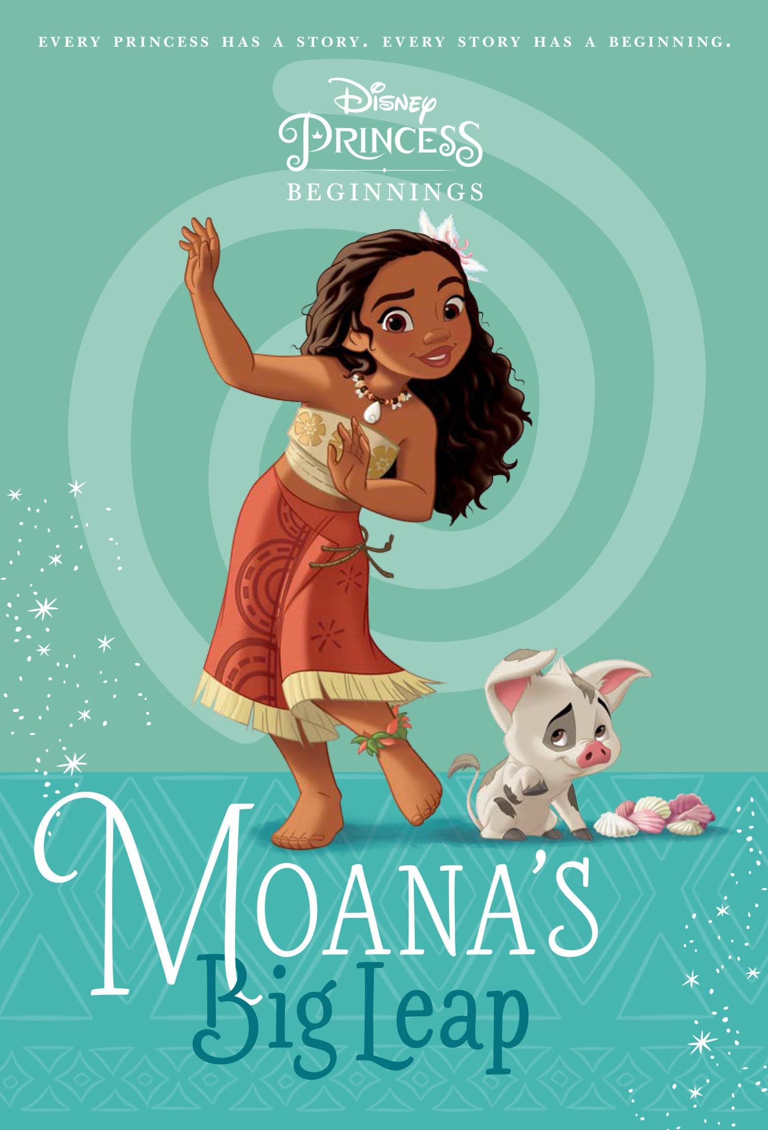 Disney Princess Beginnings: Moana's Big Leap (Disney Princess) (Stepping Stone Book(tm)) Paperback – 13 Aug. 2019