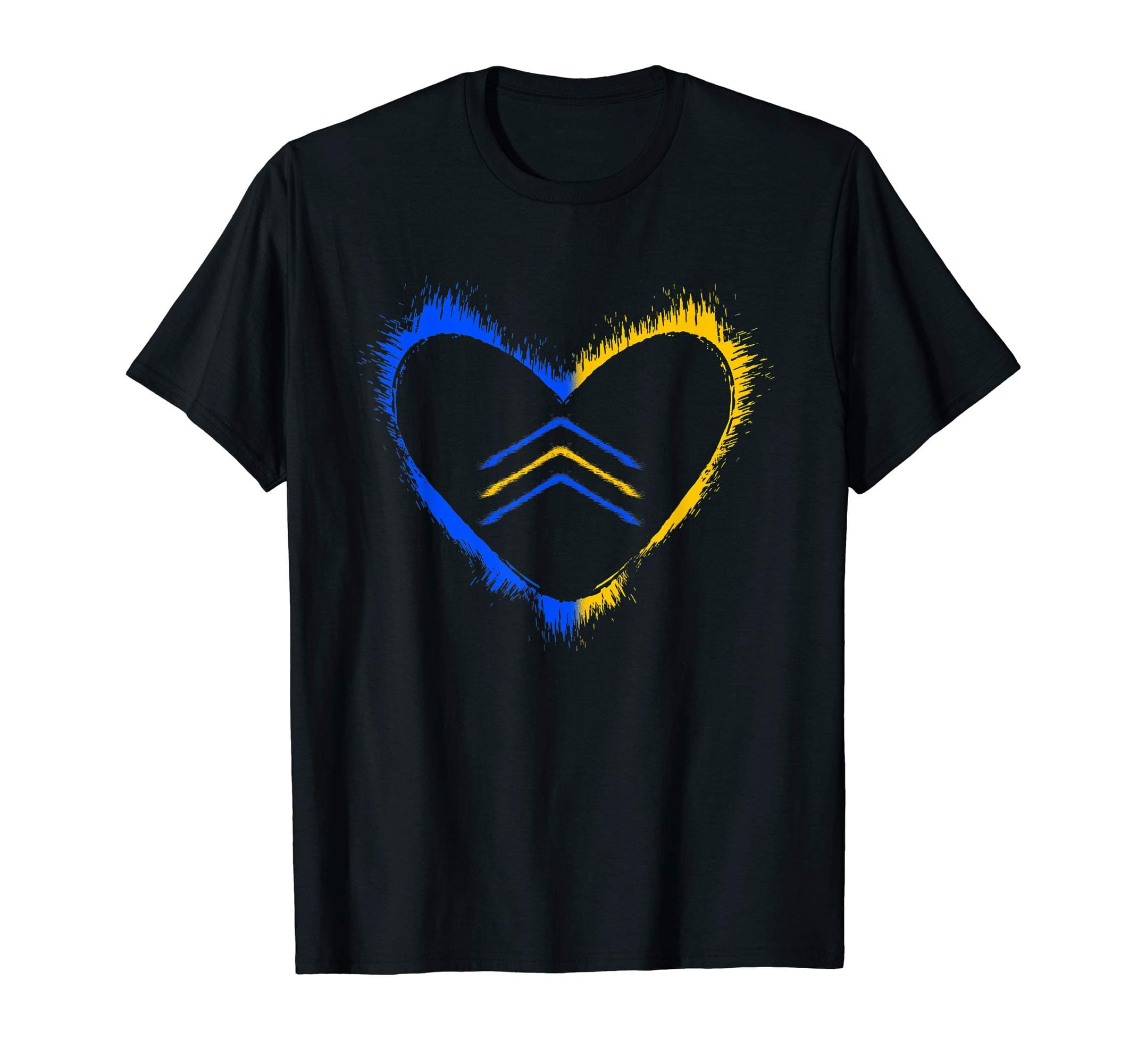 Down Syndrome Heart Trisonomy 21 Extra Chromosome T-Shirt