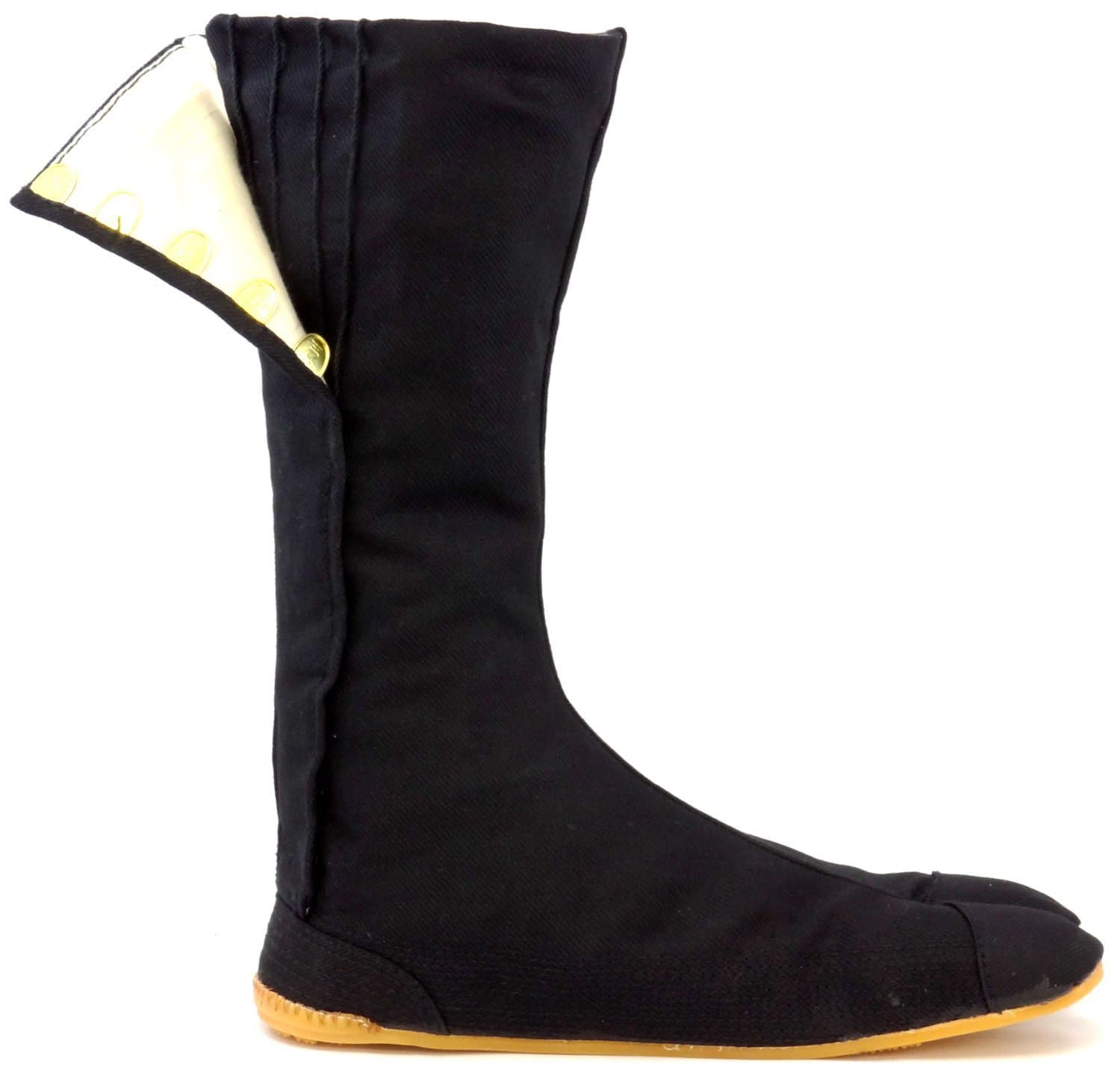 Black Japanese Rikio Fighter Ninja Bujinkan outdoor Jika tabi boots (JP 29 approx UK 10 EU 44.5)