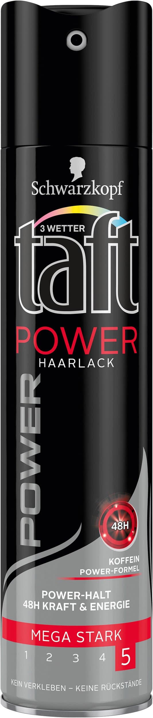 Schwarzkopf 3 Wetter Taft Power Hair Polish Power Formula Power and Hold 5, 48 Hours, Pack (3 x 250 ml)
