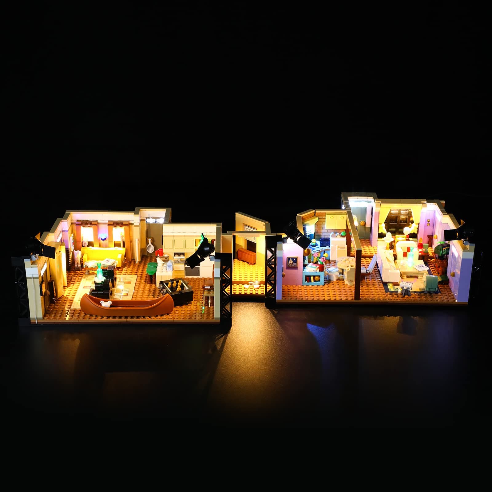 LED Light Kit Compatible with LEGO The Friends Apartments - Lighting Set for Creator 10292 Building Model (Lego Set Not Included)
