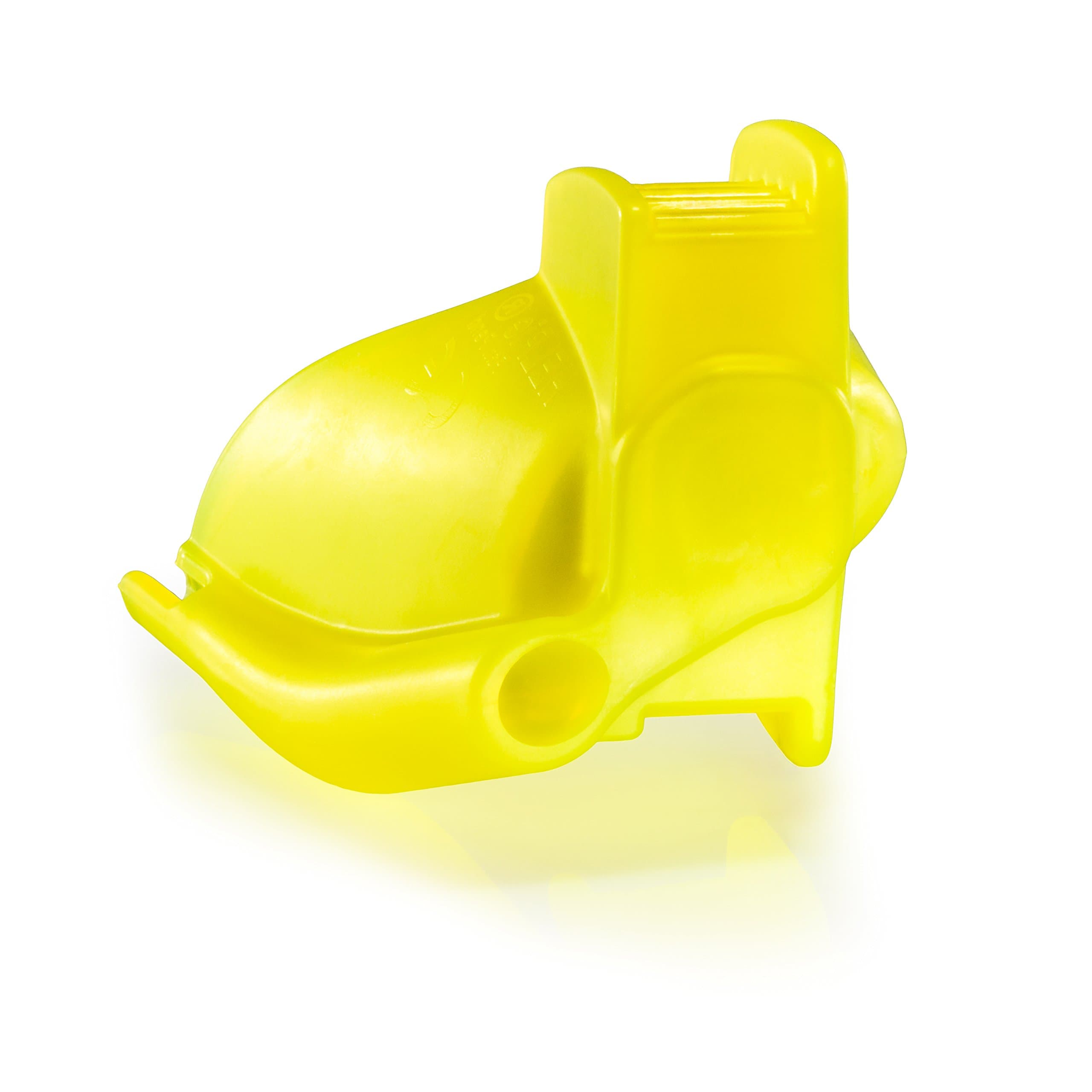 HELPie, A flexible bite block, bite block, tongue holder, saliva suction (S Left Yellow)