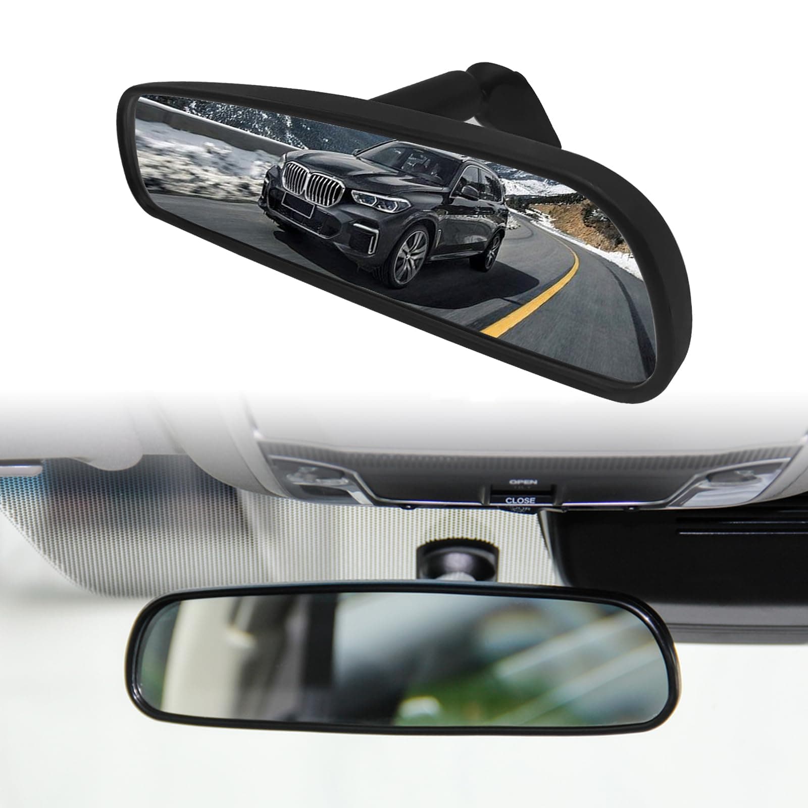 Rear View Mirror Inside The Car Honda Rear View Mirror 76400-SDA-A03 Compatible With Honda Civic Crz Fit Accord